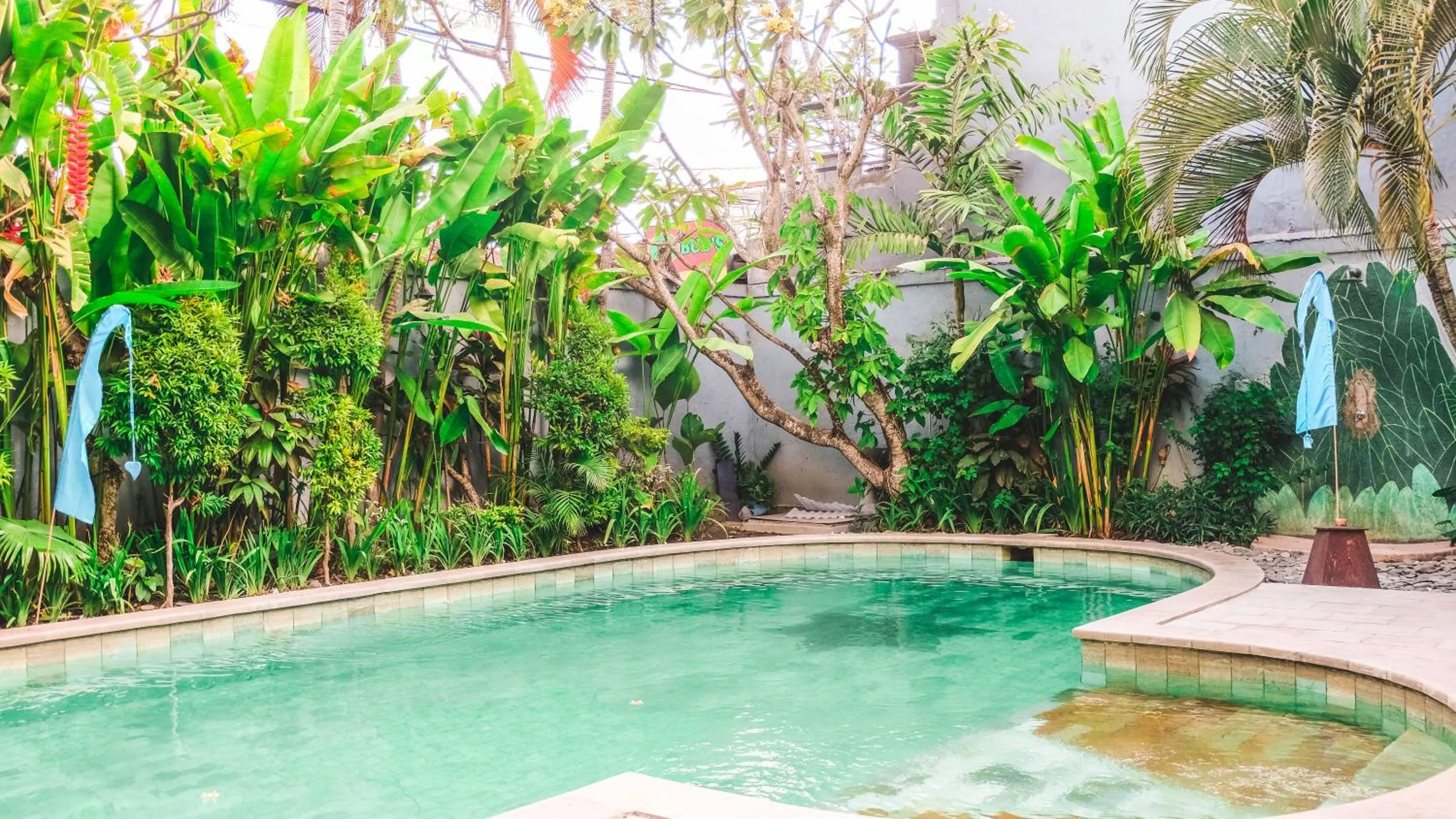 Swimming pool in Villa Alam Biru Gardenia