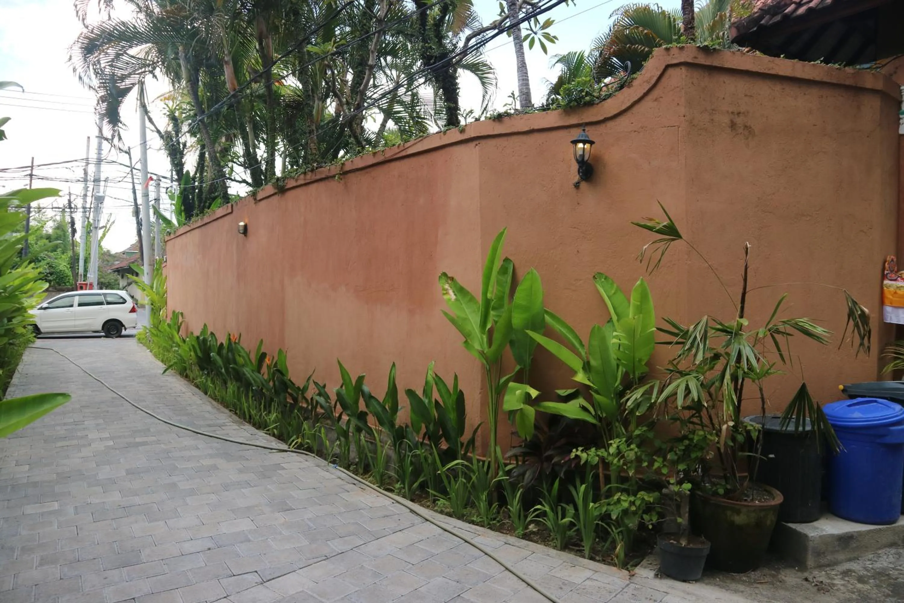 Facade/entrance in Villa Alam Biru Gardenia