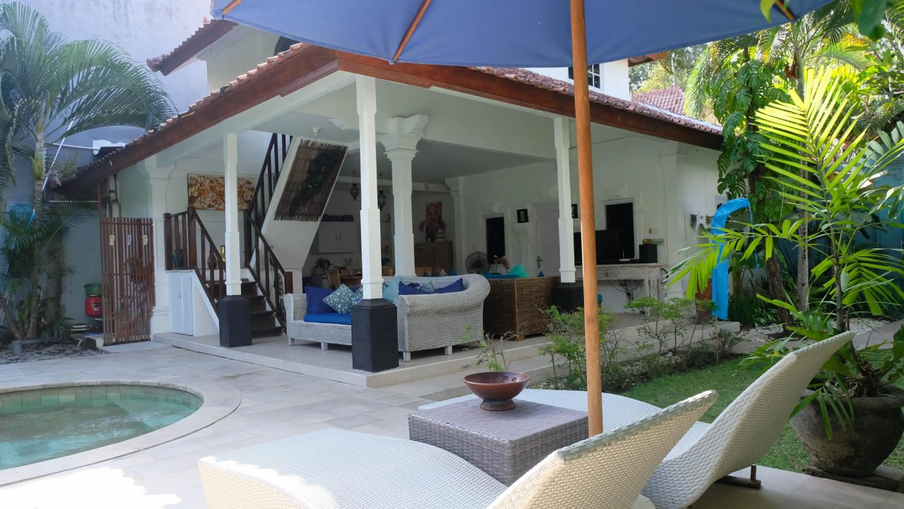 Swimming pool in Villa Alam Biru Gardenia