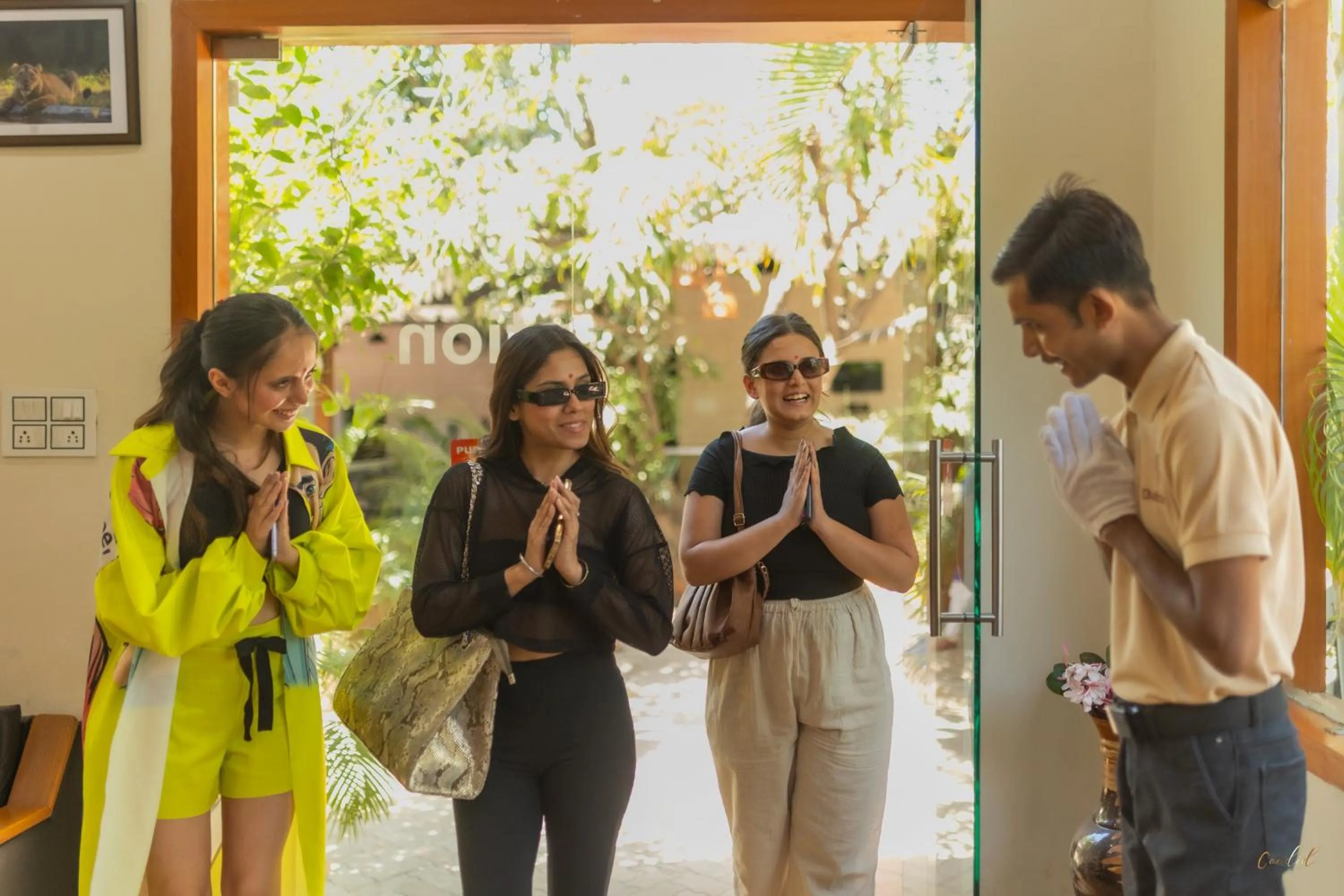 group of guests in Daksh Resort And Amusement Park