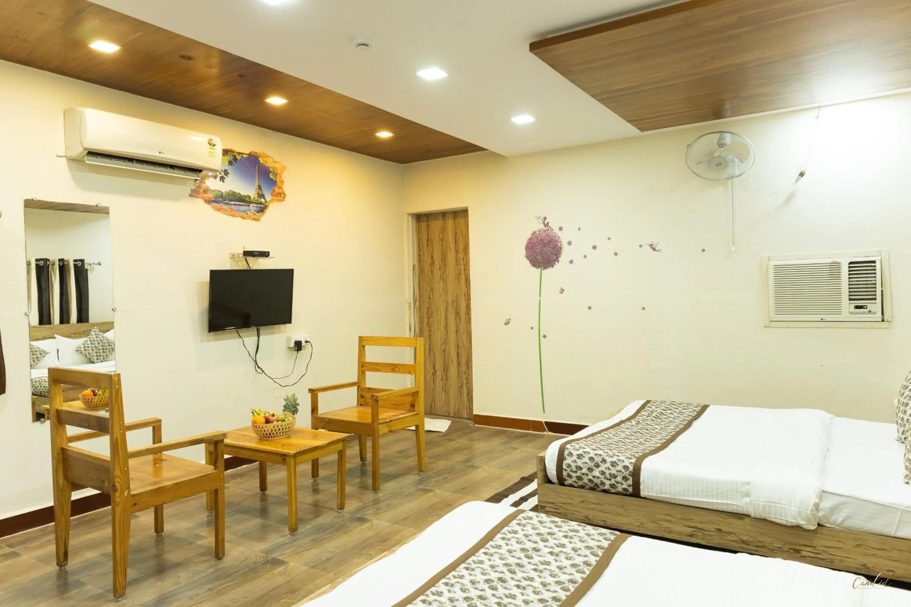 Bed in Daksh Resort And Amusement Park