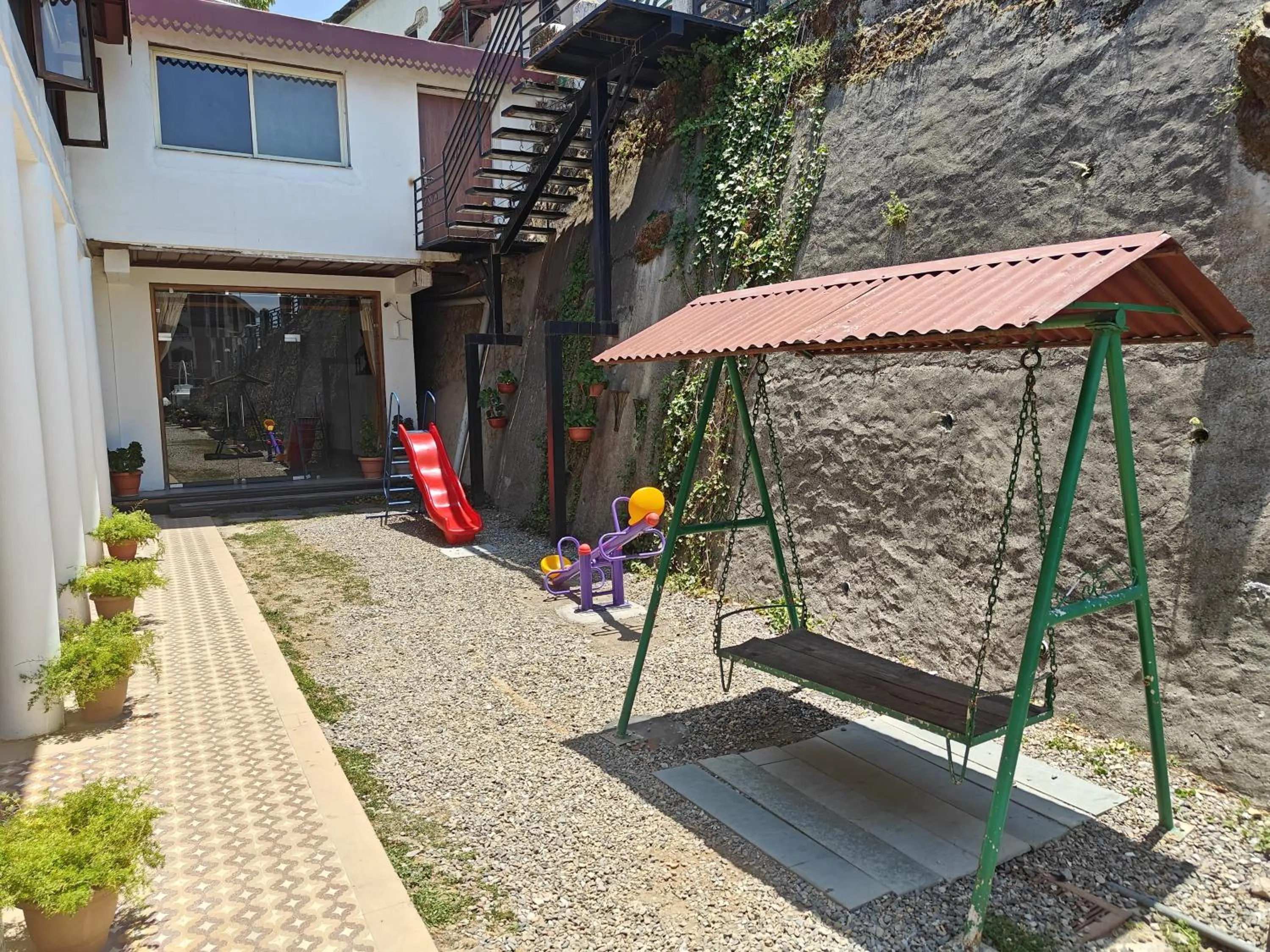 Children play ground in Hotel Himalayan Club