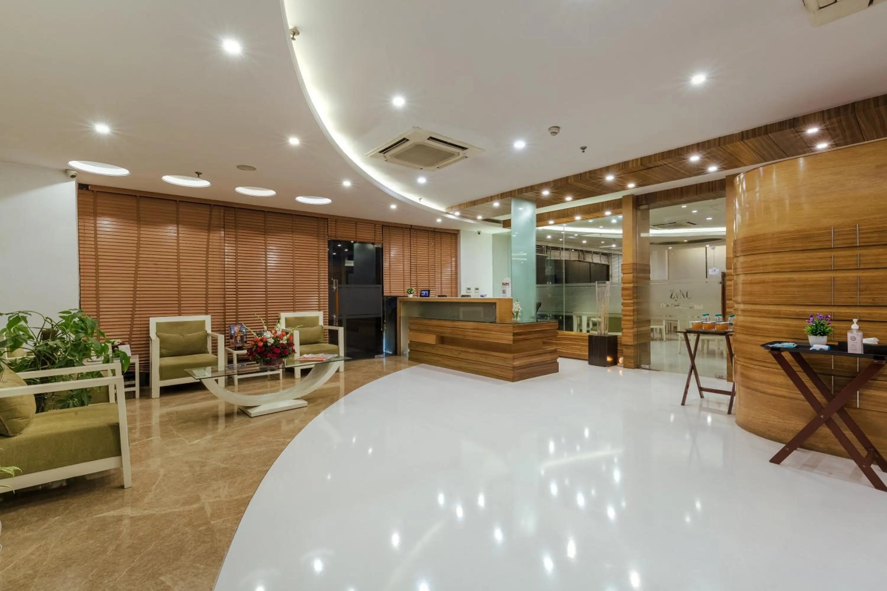 Lobby or reception in Rosewood Apartment Hotel, Gurgaon