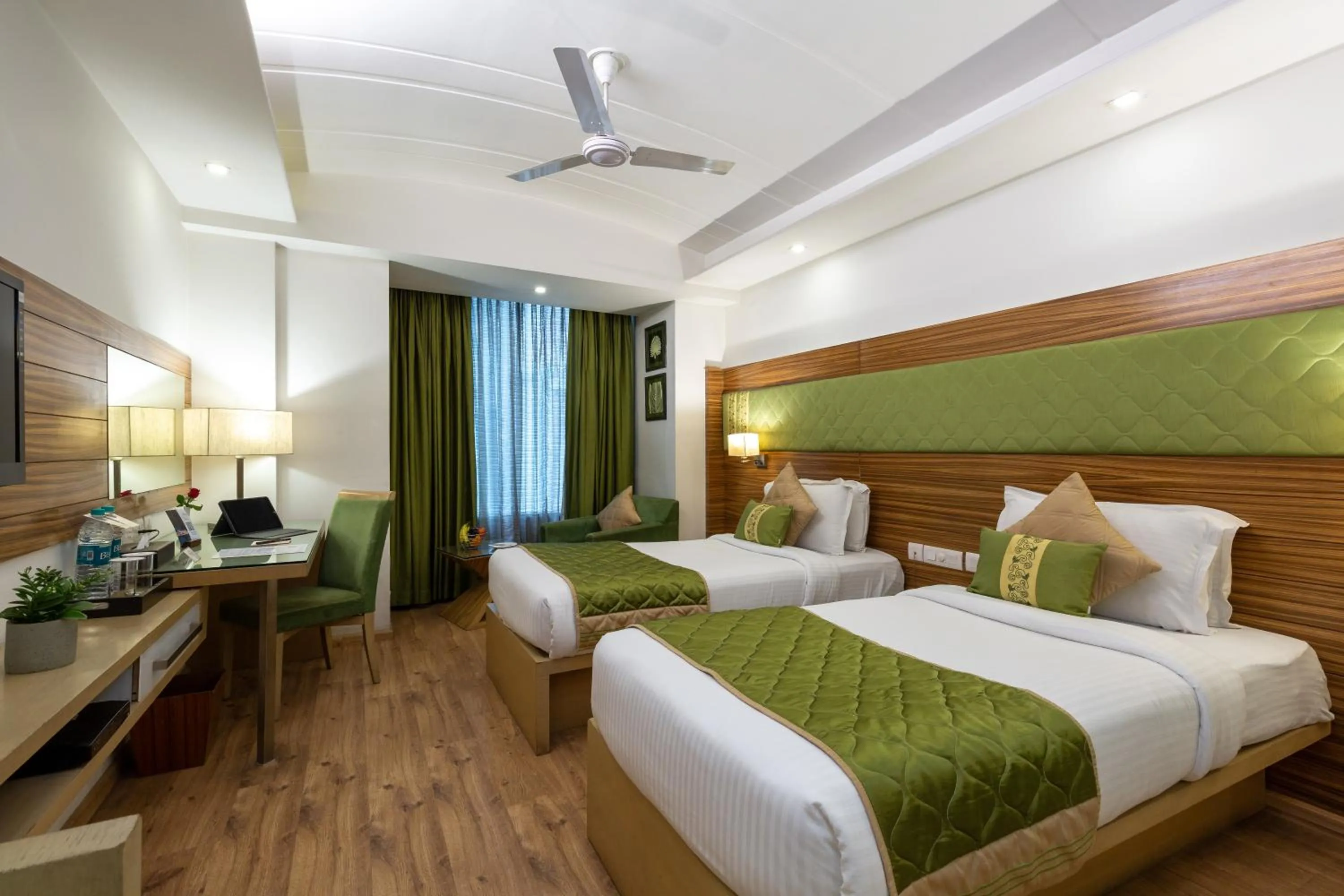 Photo of the whole room, Bed in Rosewood Apartment Hotel, Gurgaon