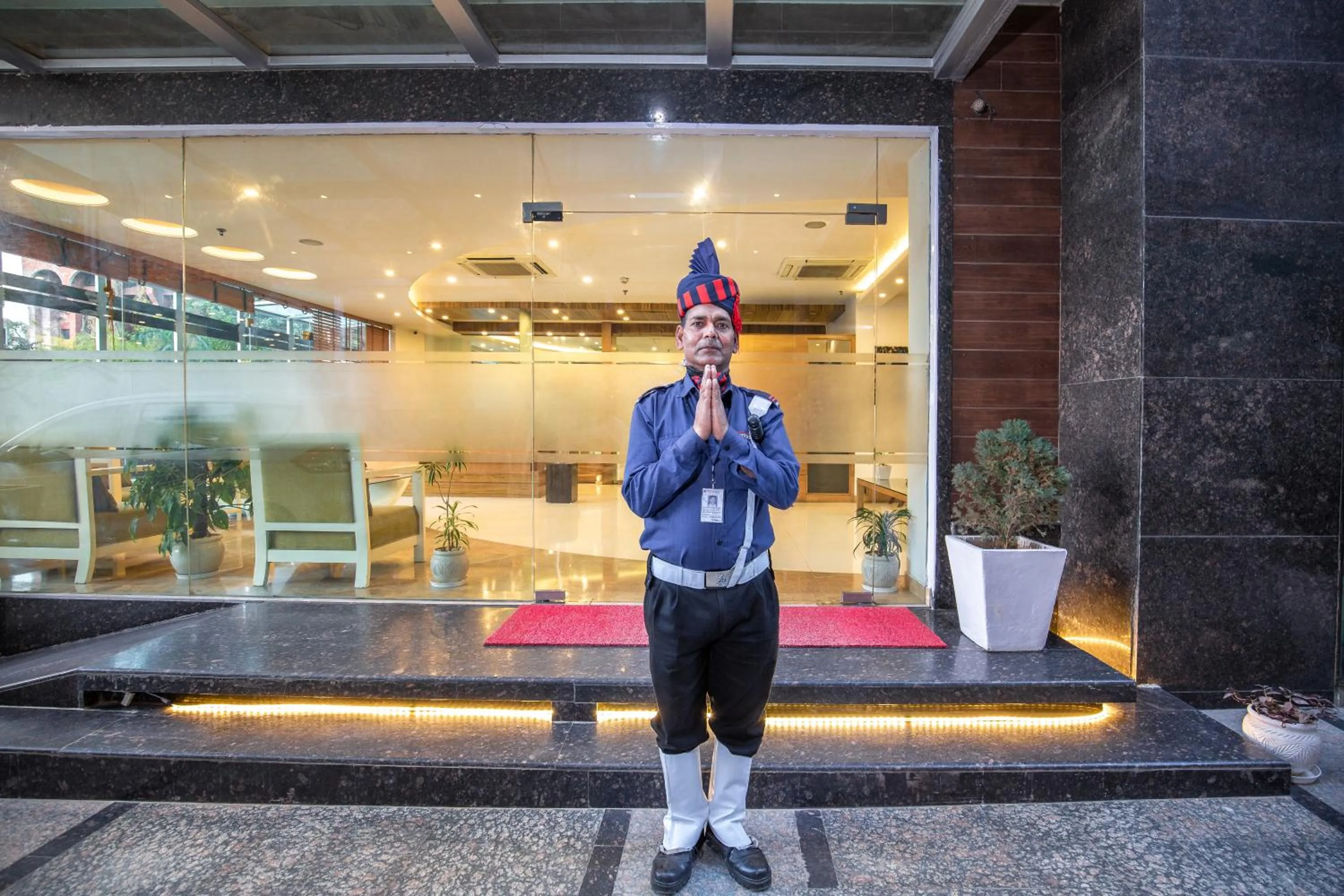 Staff in Rosewood Apartment Hotel, Gurgaon