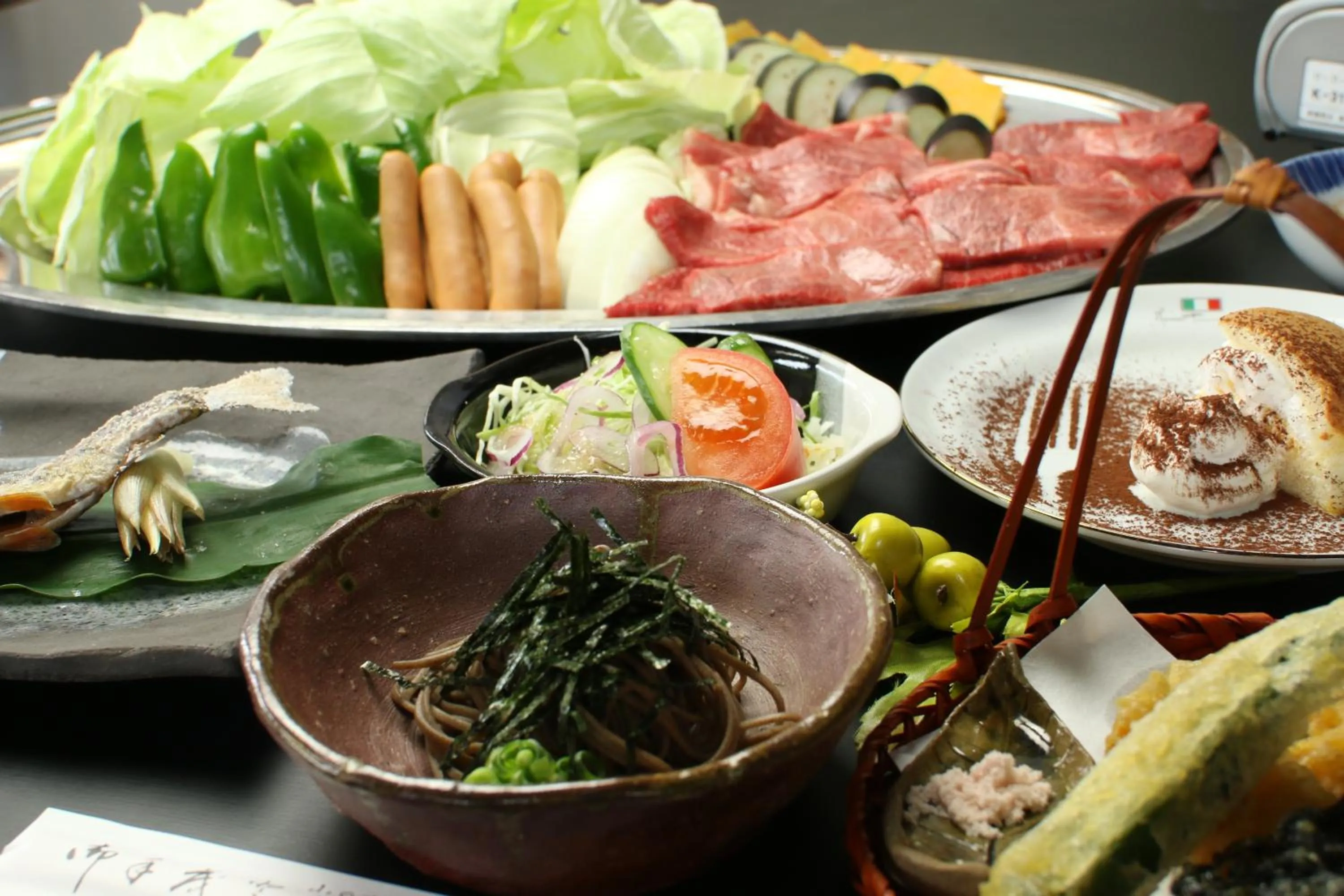 Dinner in Kannabe Highland Hotel