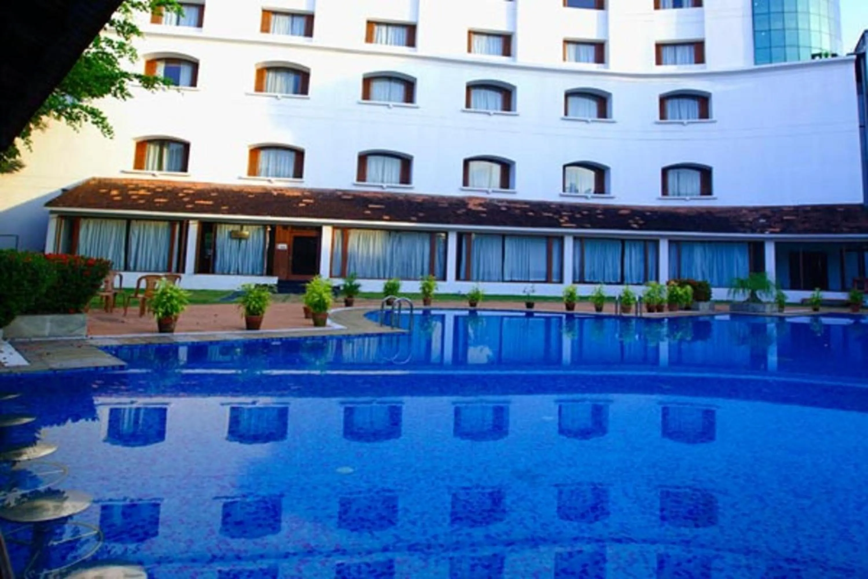 Swimming pool in KTDC Mascot Hotel - A Heritage Living Experience