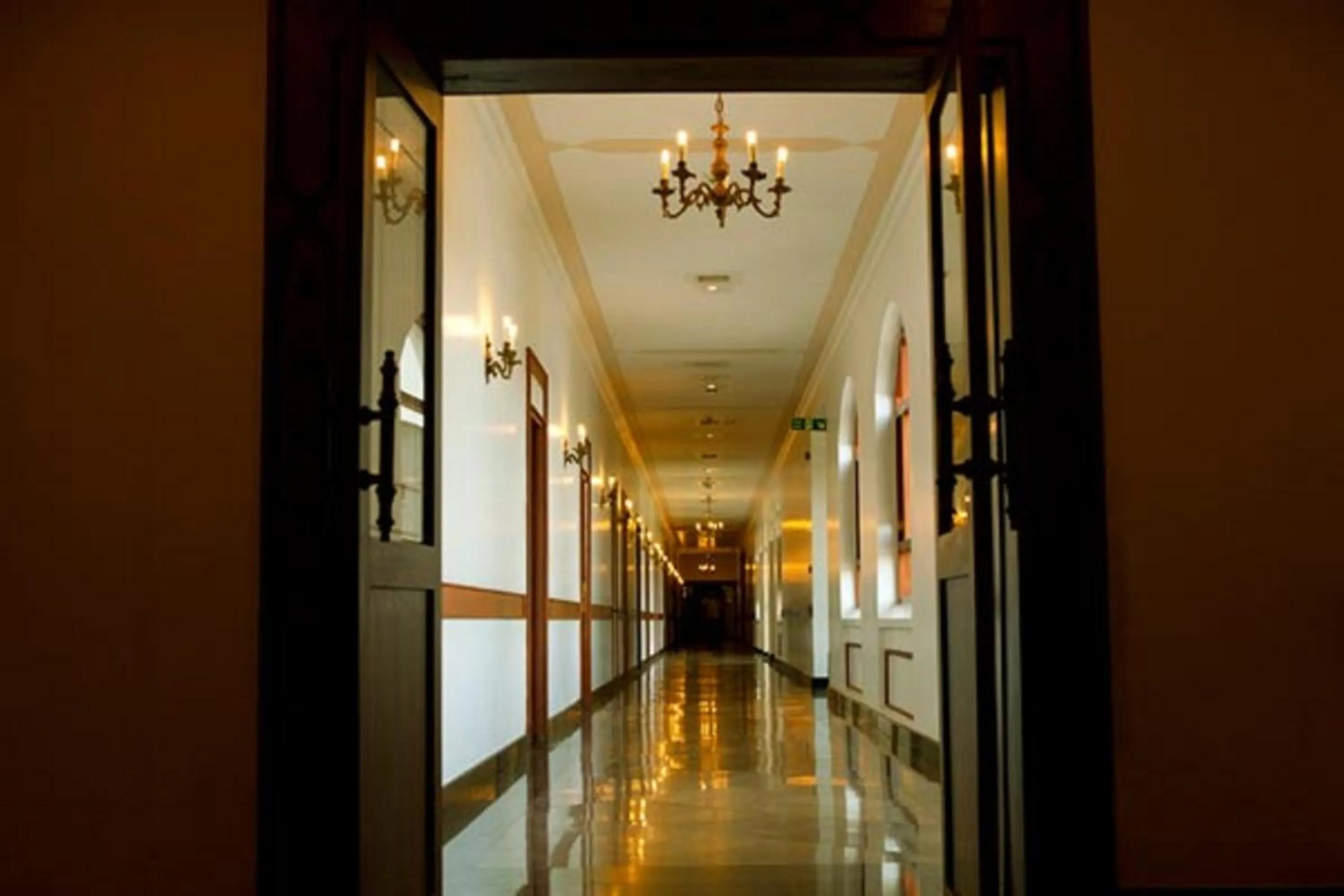 Decorative detail in KTDC Mascot Hotel - A Heritage Living Experience