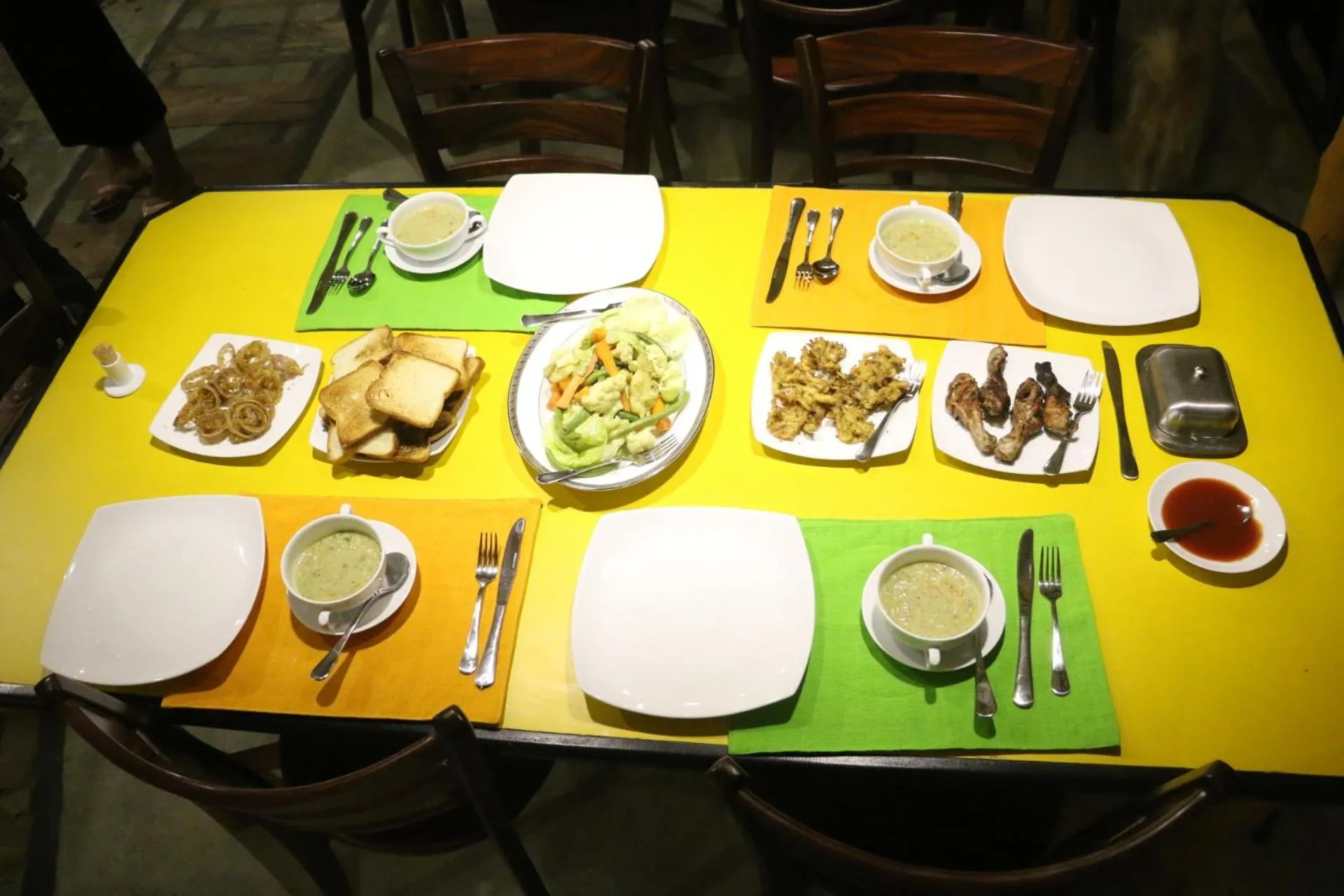 Food close-up in Train View Chalet
