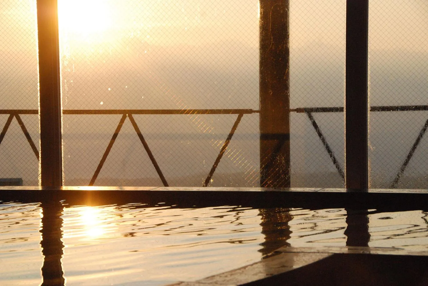 Hot Spring Bath in Ryokan Fukuzen