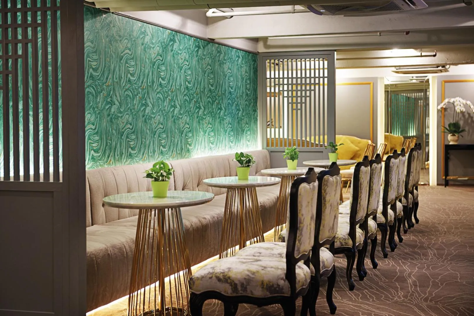 Communal lounge/ TV room in Cosmo Hotel Kuala Lumpur