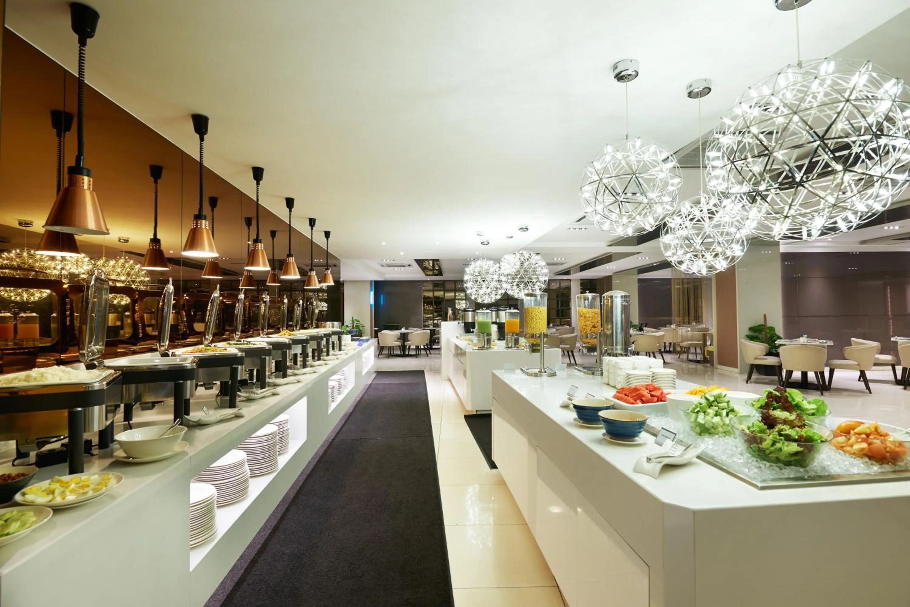 Dining area in Cosmo Hotel Kuala Lumpur