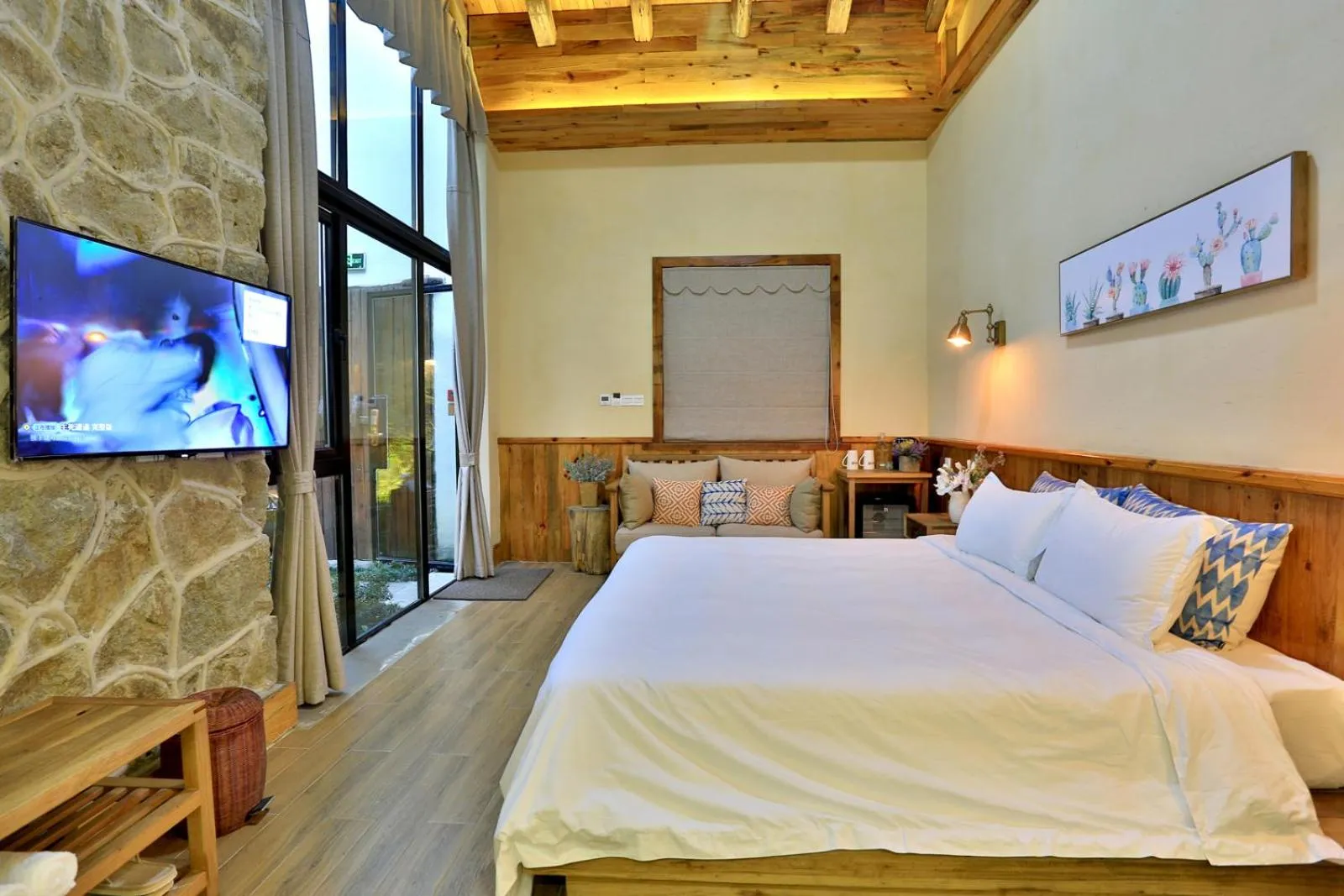 Bed in Youxiake Canal Hotel Hangzhou