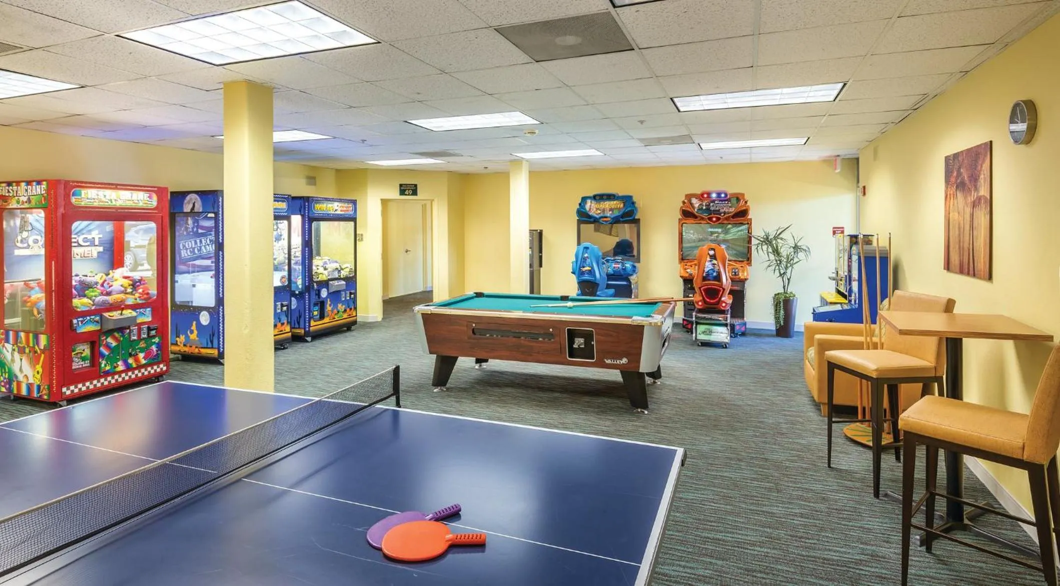 Game Room in WorldMark Palm Springs