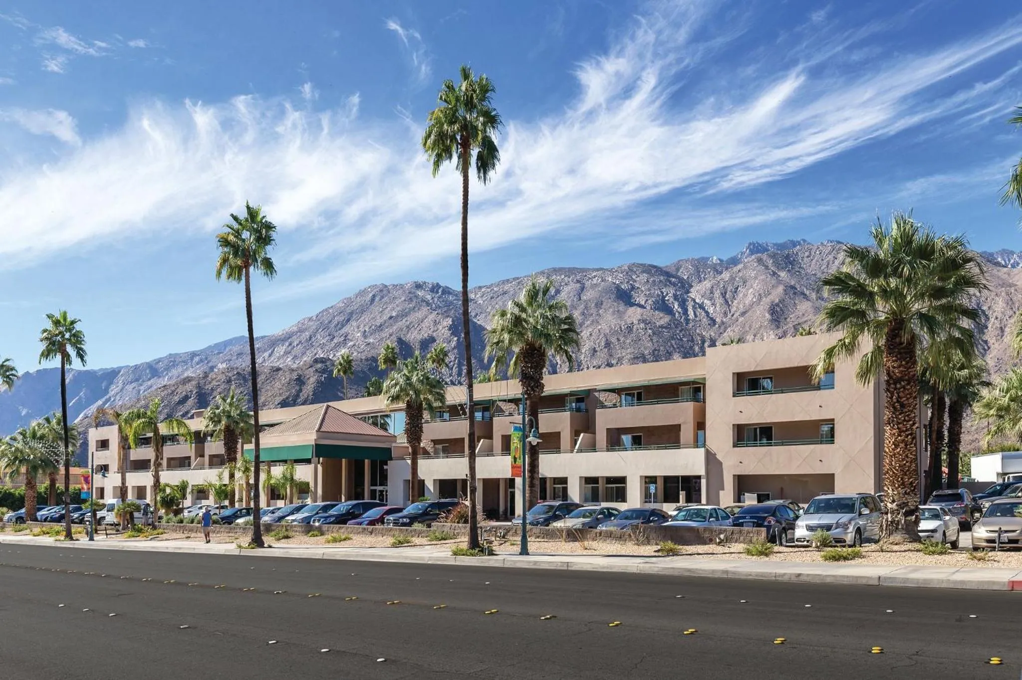 Facade/entrance in WorldMark Palm Springs