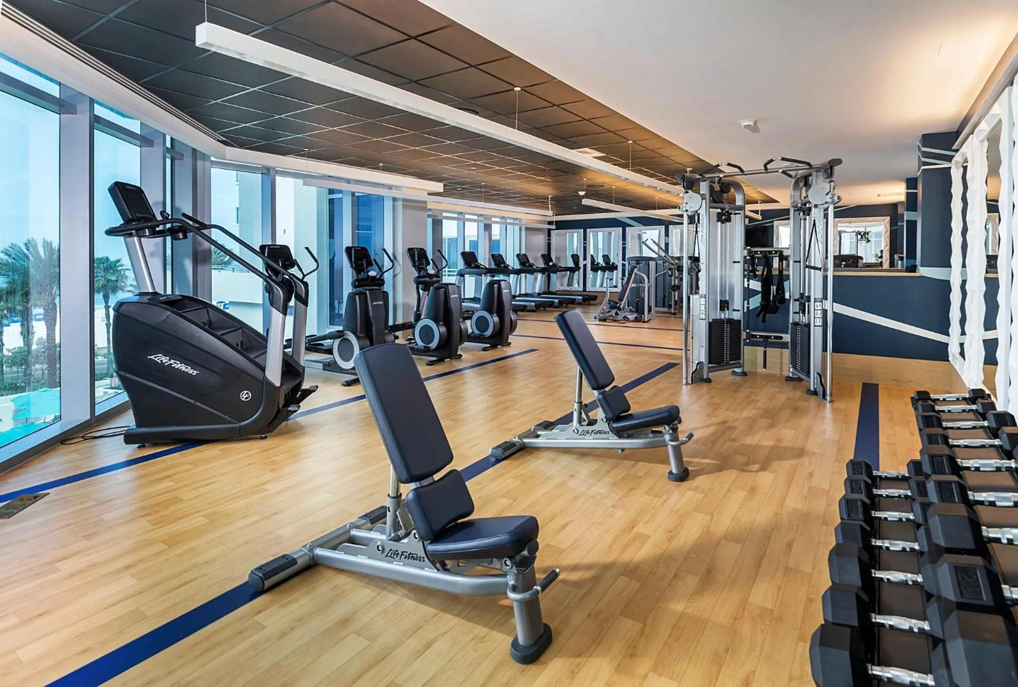 Fitness centre/facilities in Club Wyndham Clearwater Beach Resort