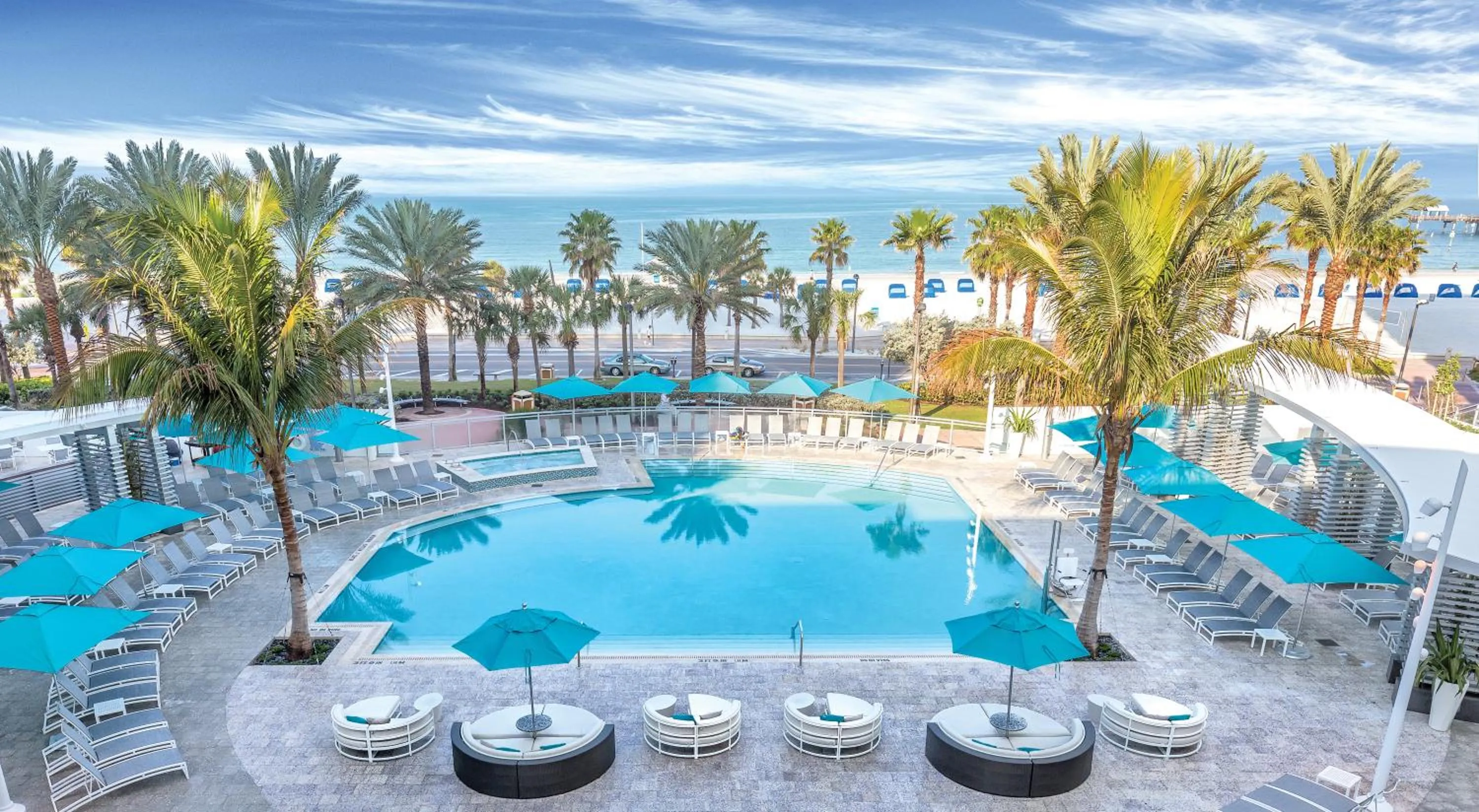 Swimming pool in Club Wyndham Clearwater Beach Resort