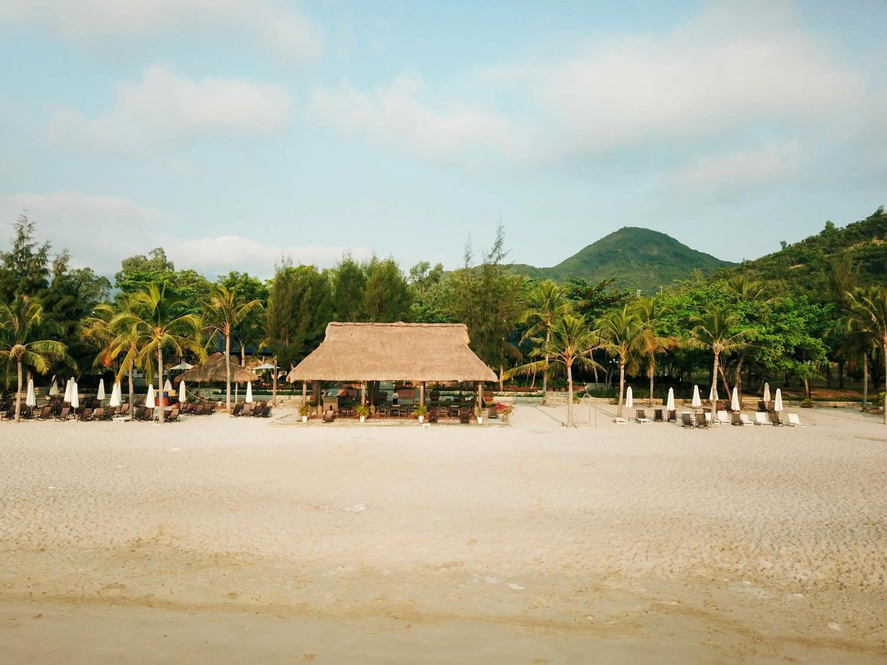 Beach in CostaBella Resort Nha Trang