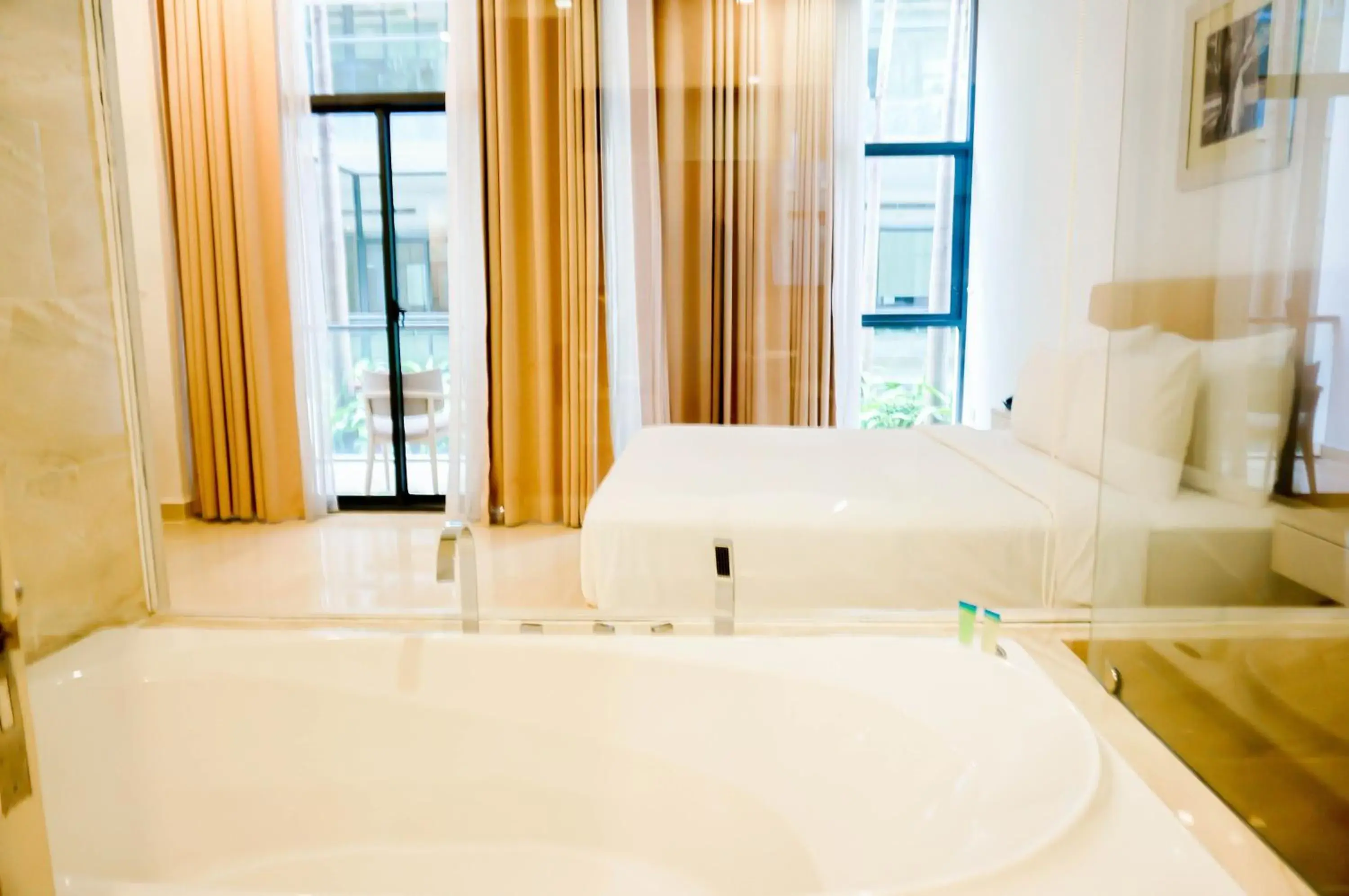 Bathroom, Bed in CostaBella Resort Nha Trang Bathroom, Bed in CostaBella Resort Nha Trang