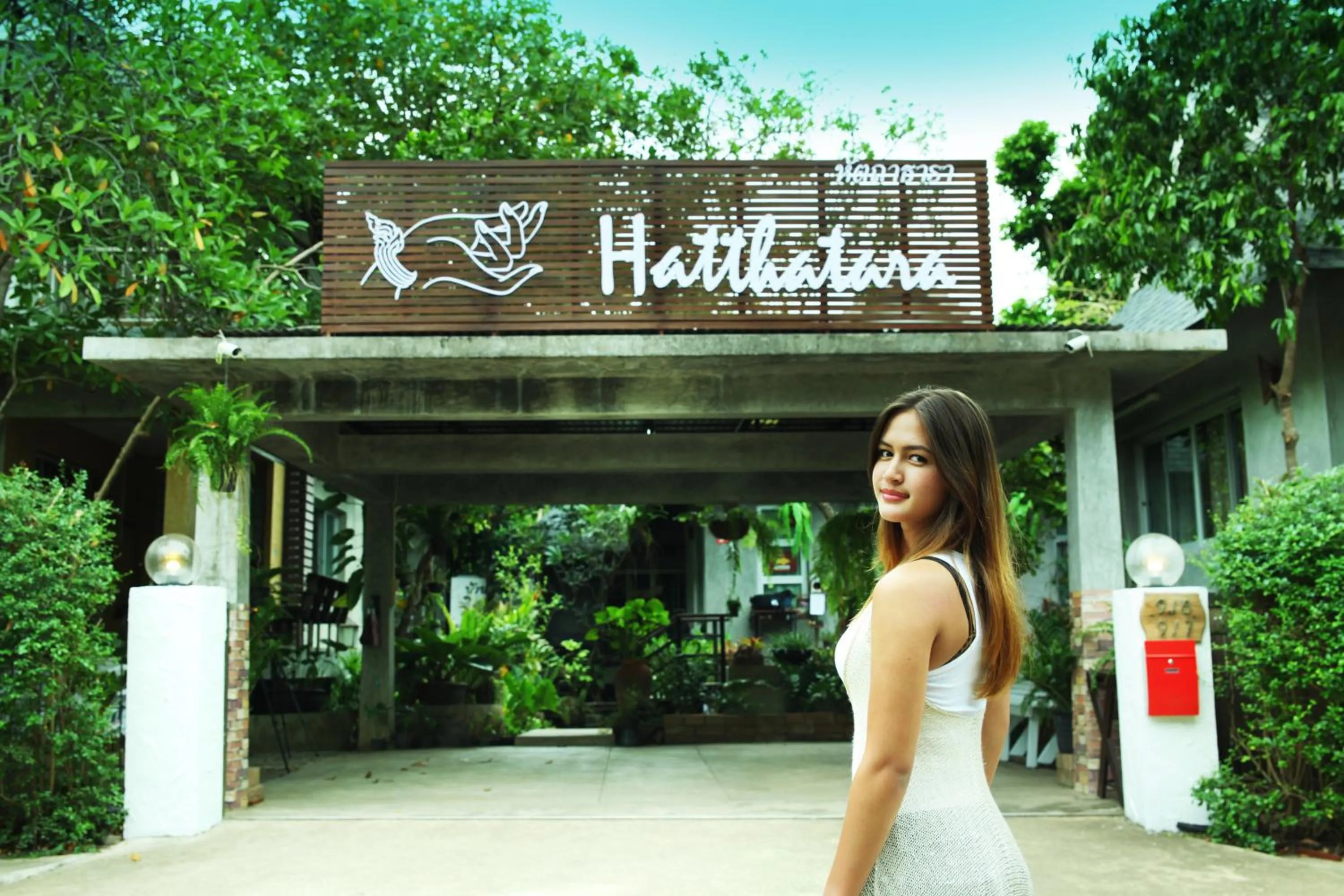 Facade/entrance in Hatthatara Resort