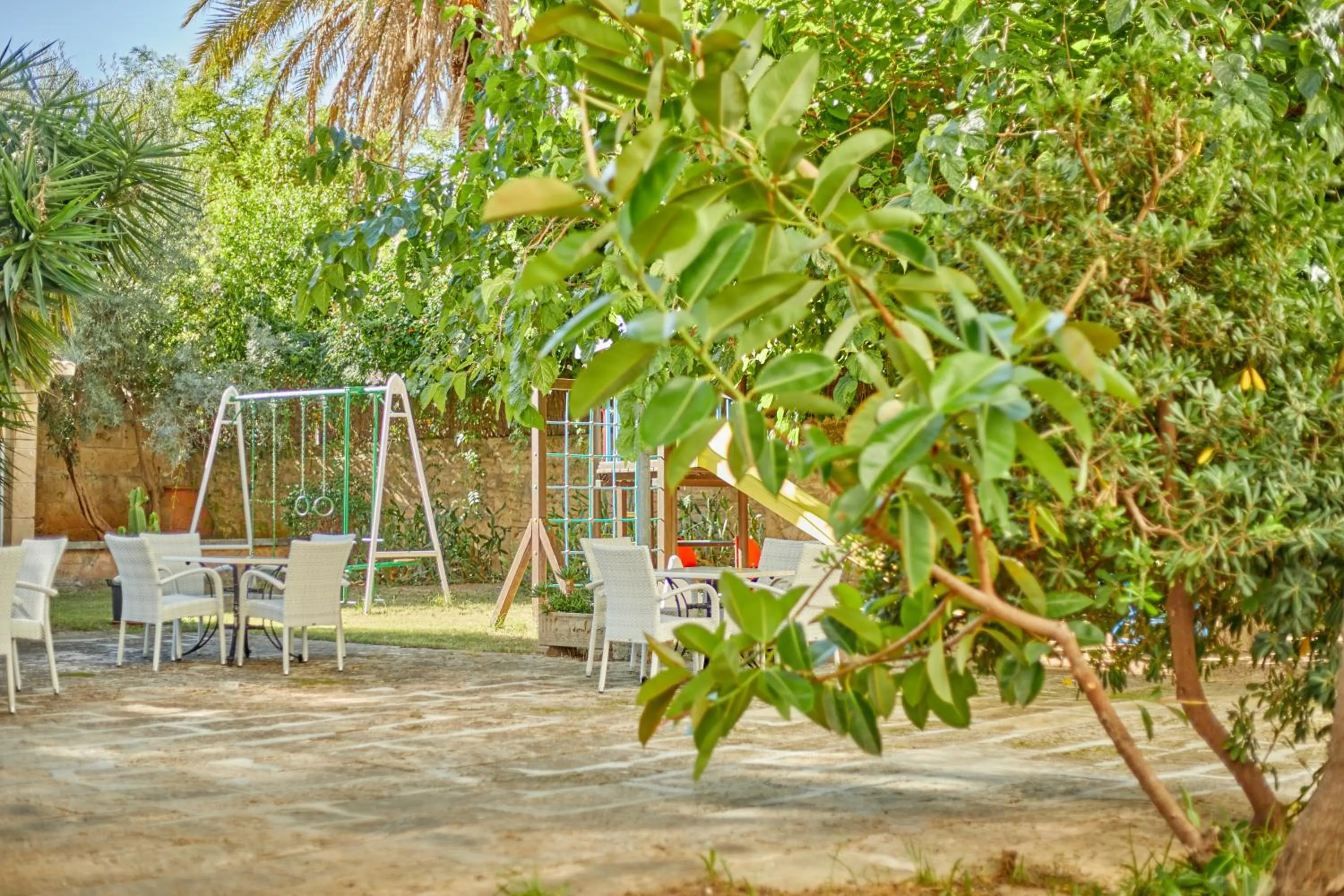 Garden in Apartamentos Ben-Hur