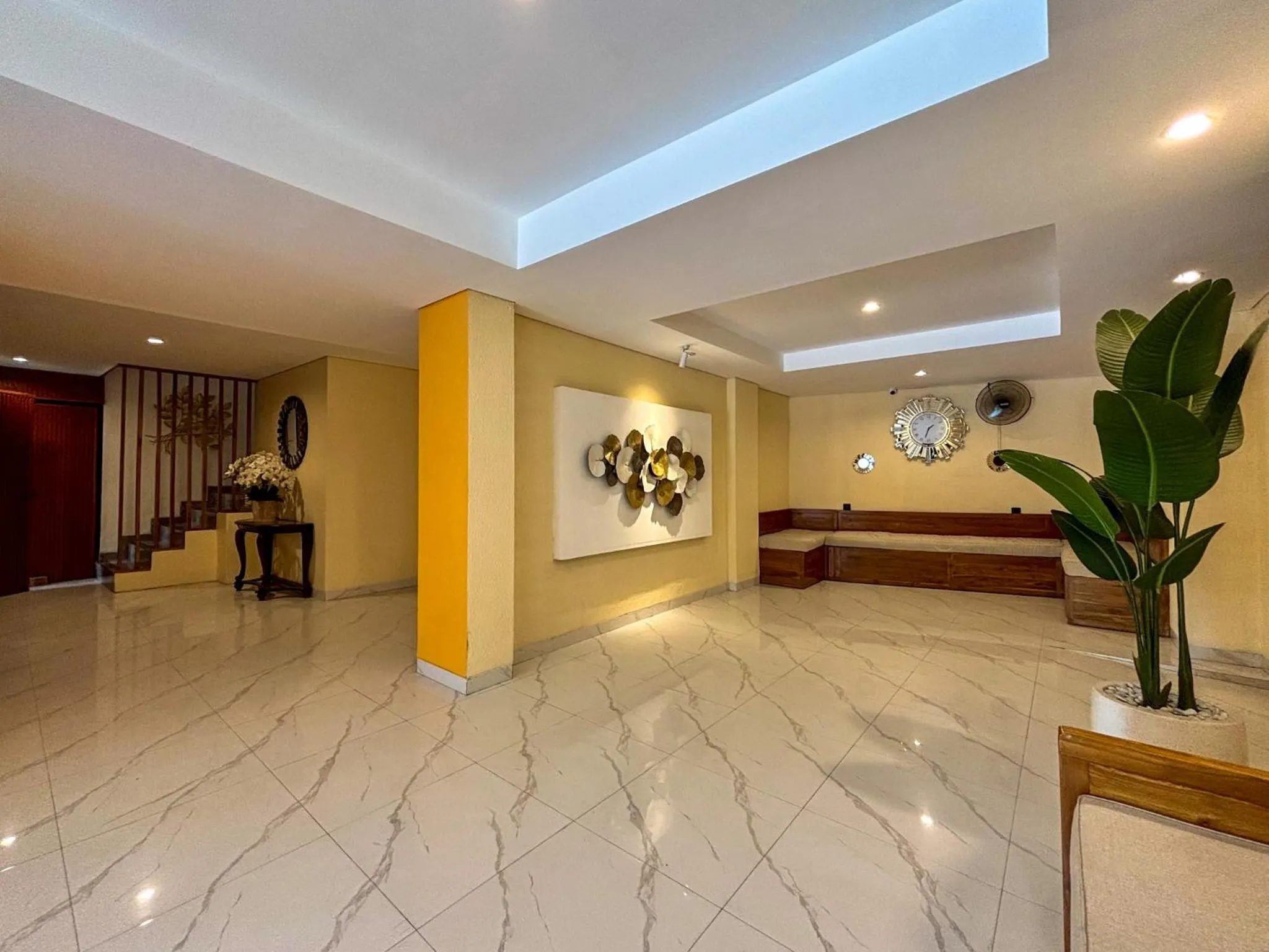 Lobby or reception, Bed in AB Hotel Kuta by AGATA