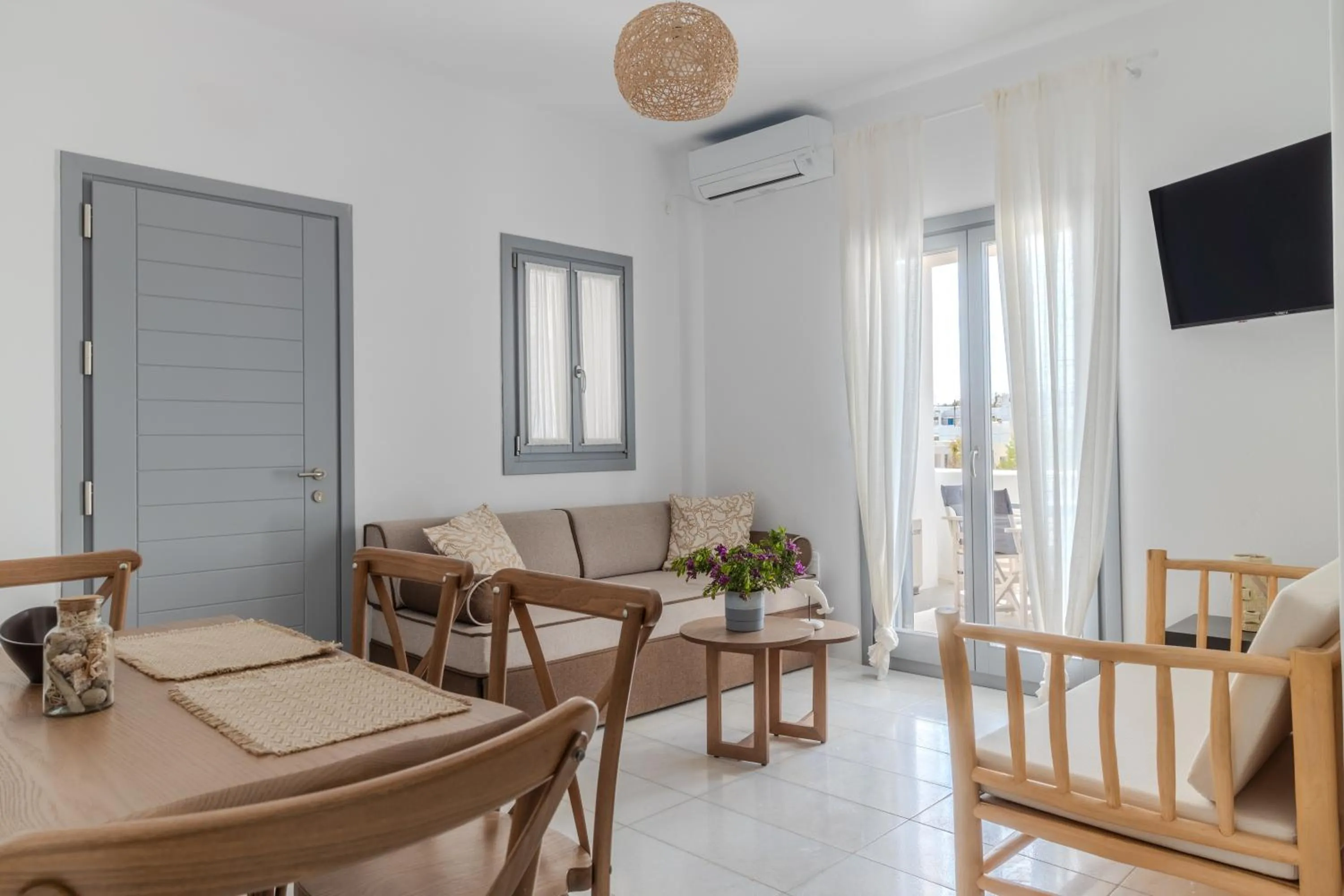 Living room in Aegean Colors Koufonisia