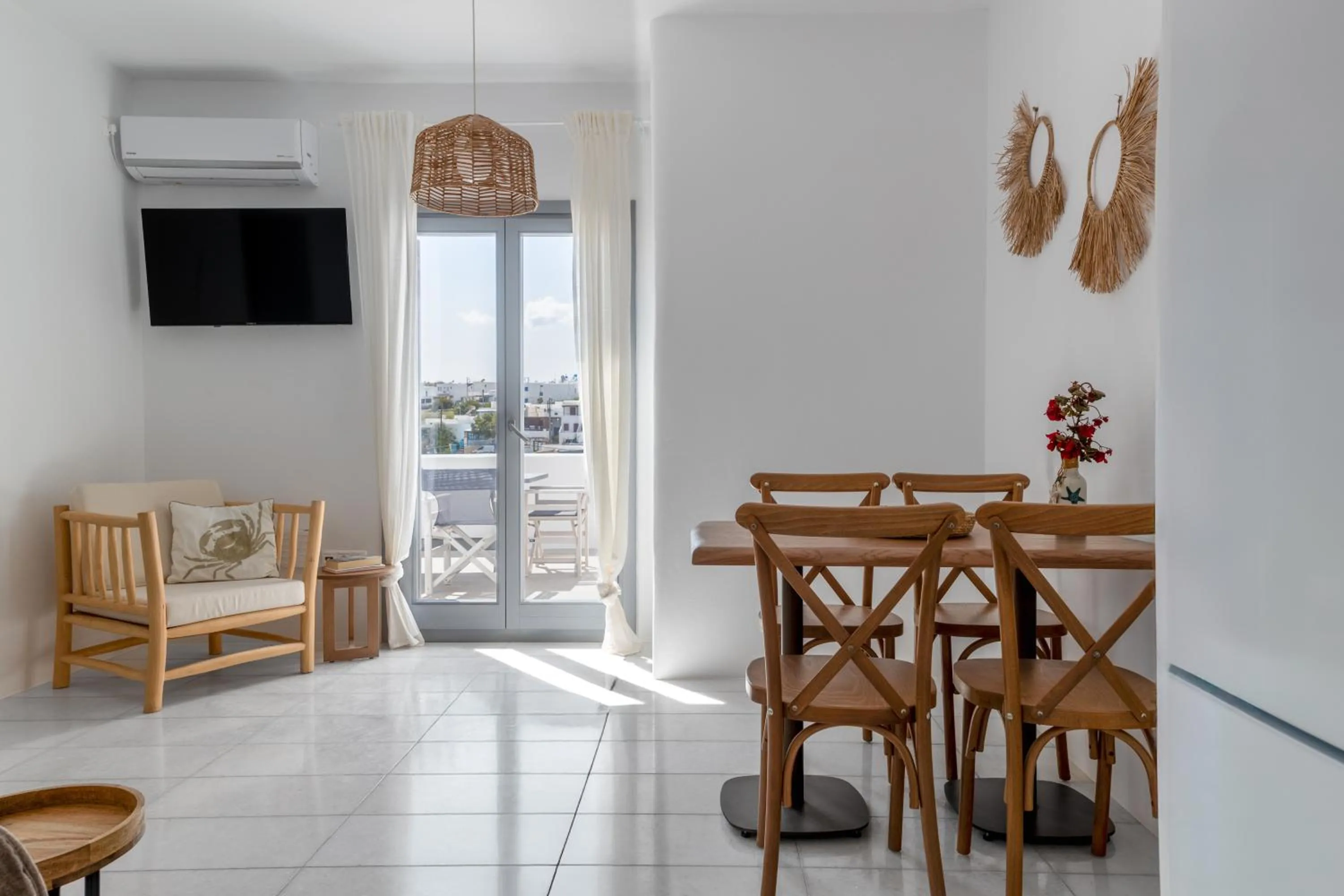 Living room in Aegean Colors Koufonisia