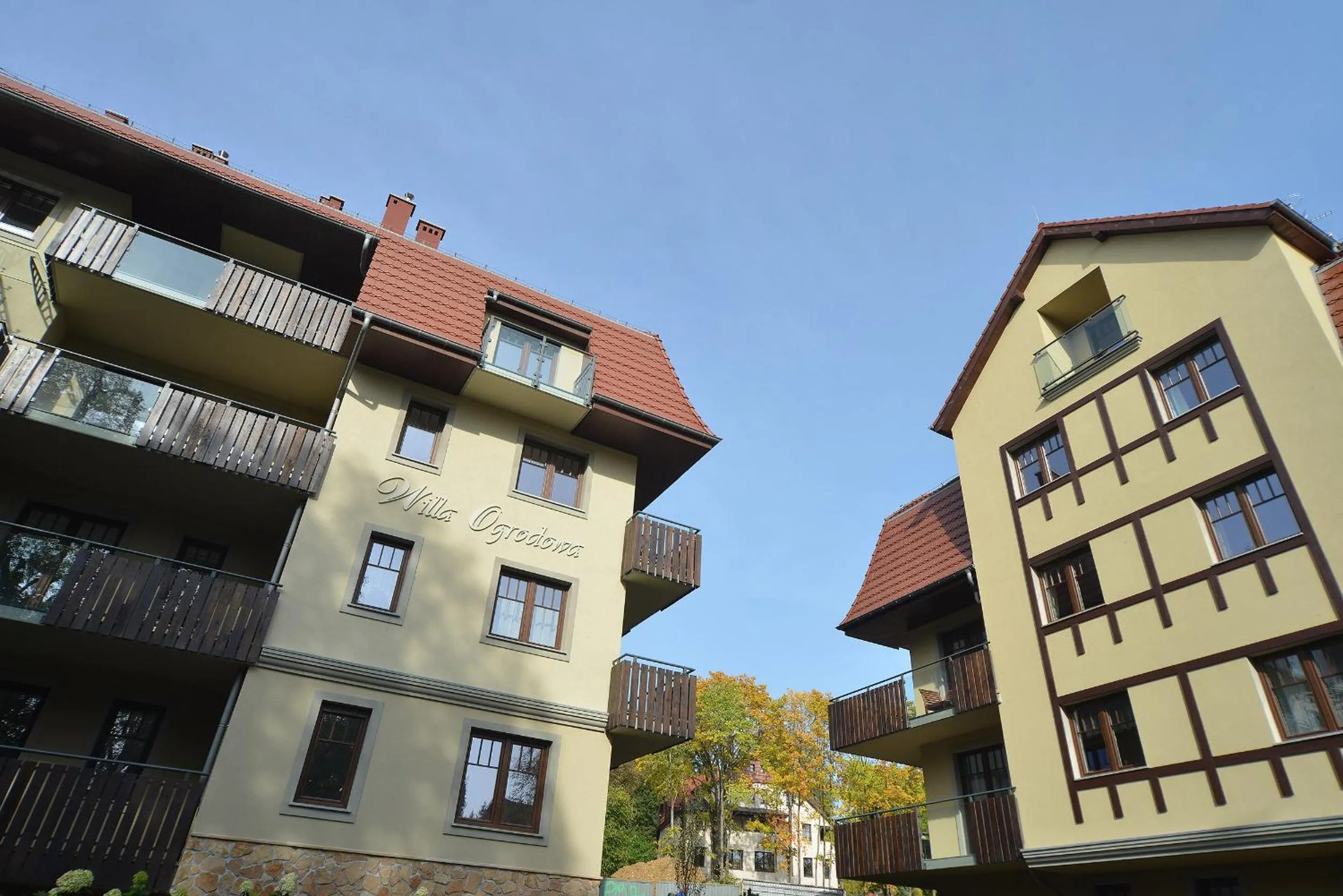 Property building in Apartament Wille Parkowe