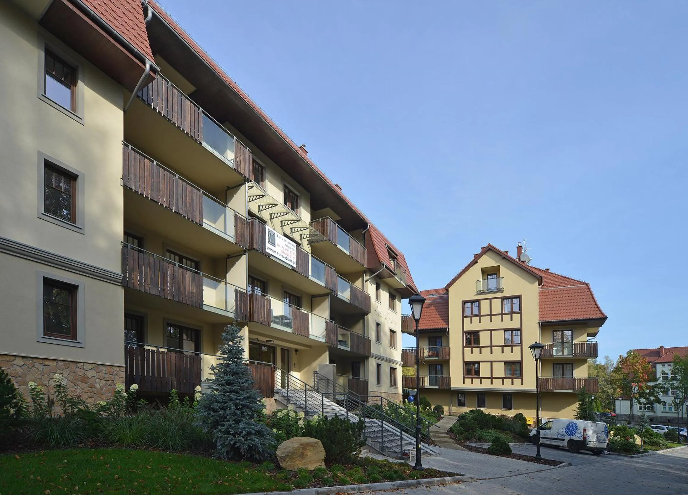 Facade/entrance in Apartament Wille Parkowe