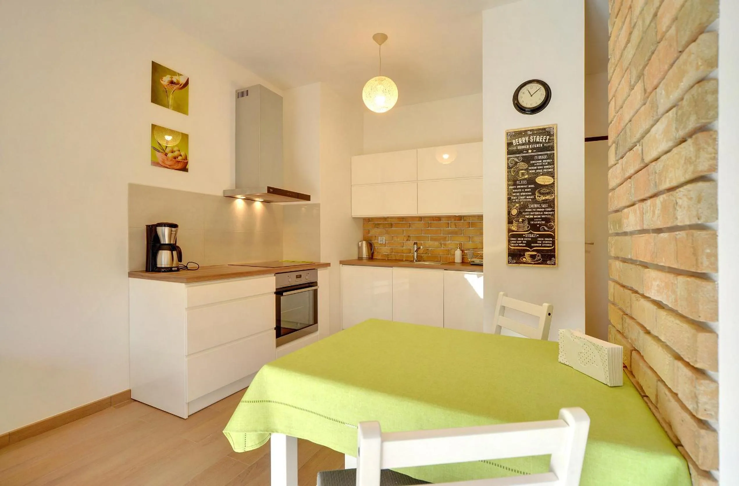 Kitchen or kitchenette in Apartament Wille Parkowe