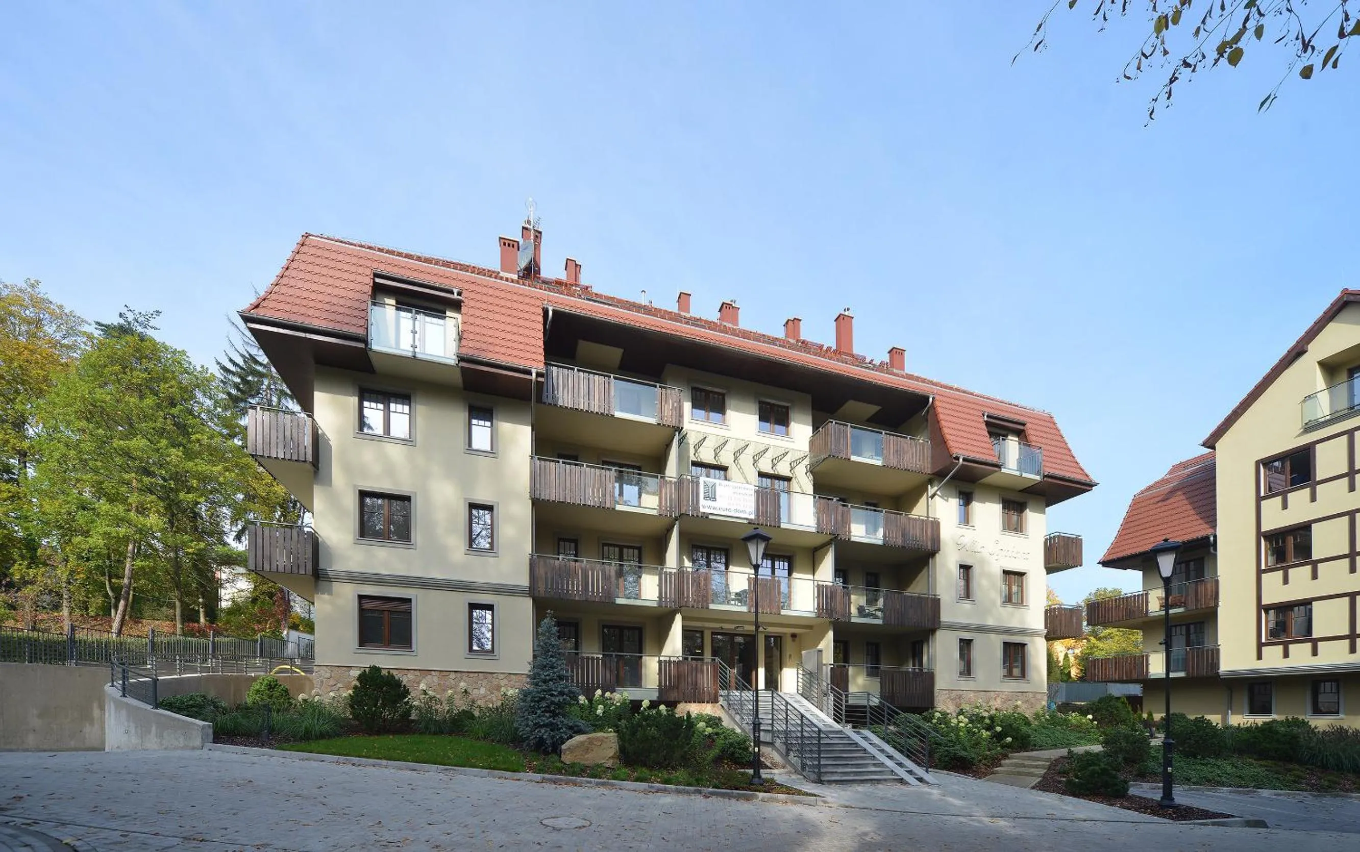 Facade/entrance in Apartament Wille Parkowe