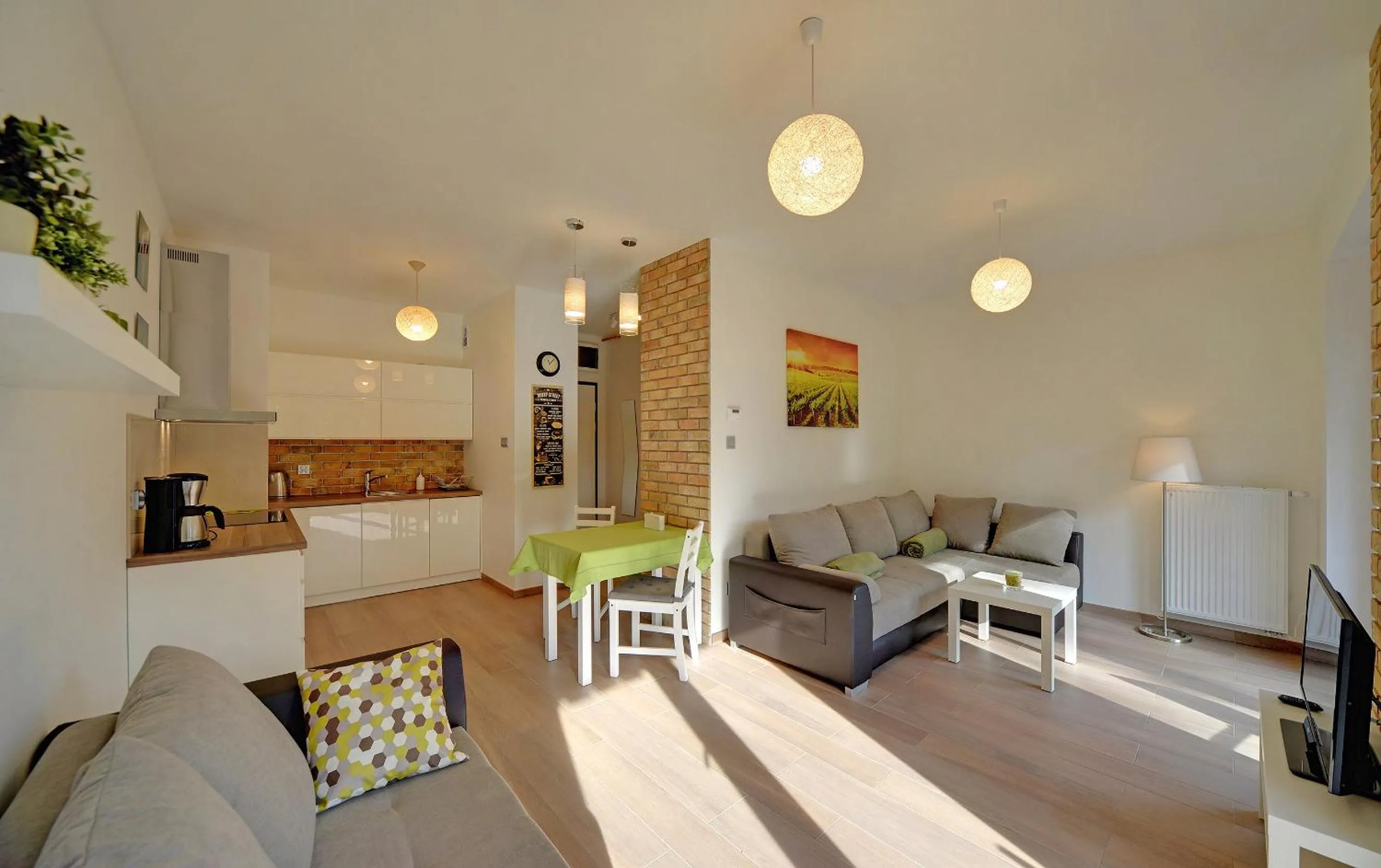 Kitchen or kitchenette in Apartament Wille Parkowe