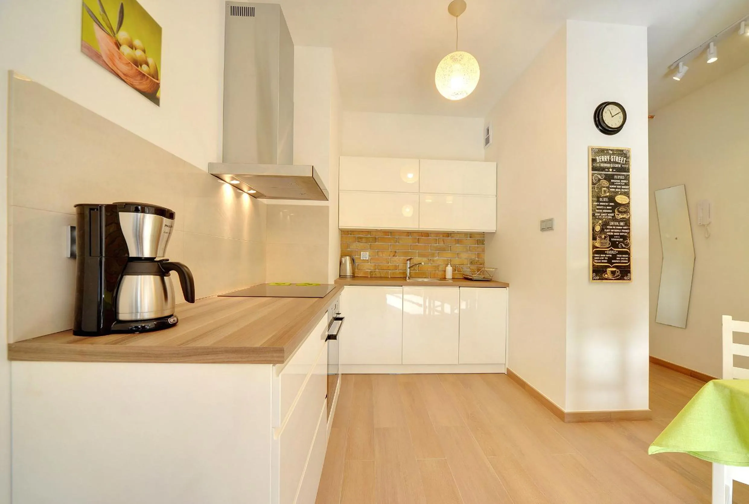 Kitchen or kitchenette in Apartament Wille Parkowe
