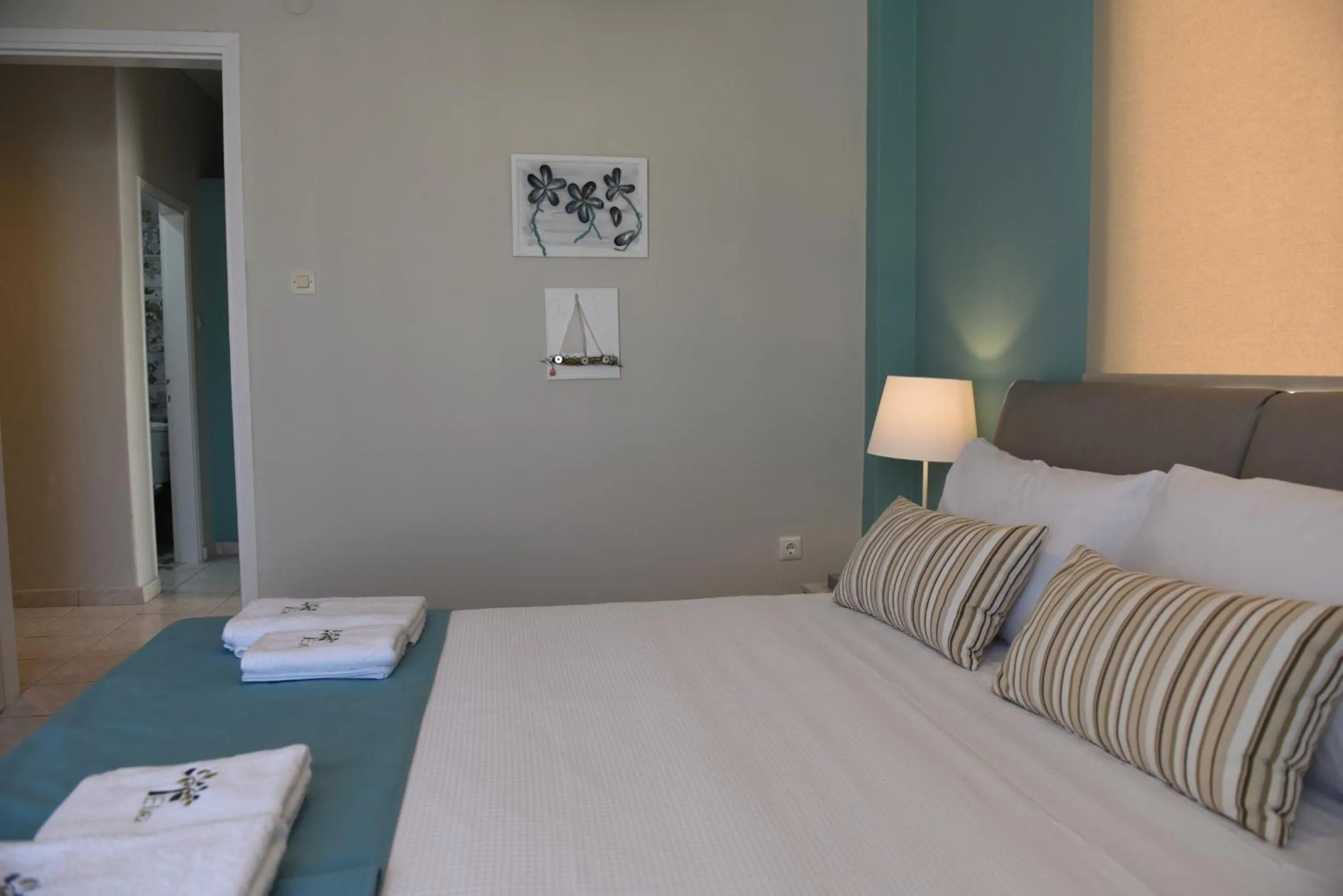 Photo of the whole room, Bed in Dionisos Elia