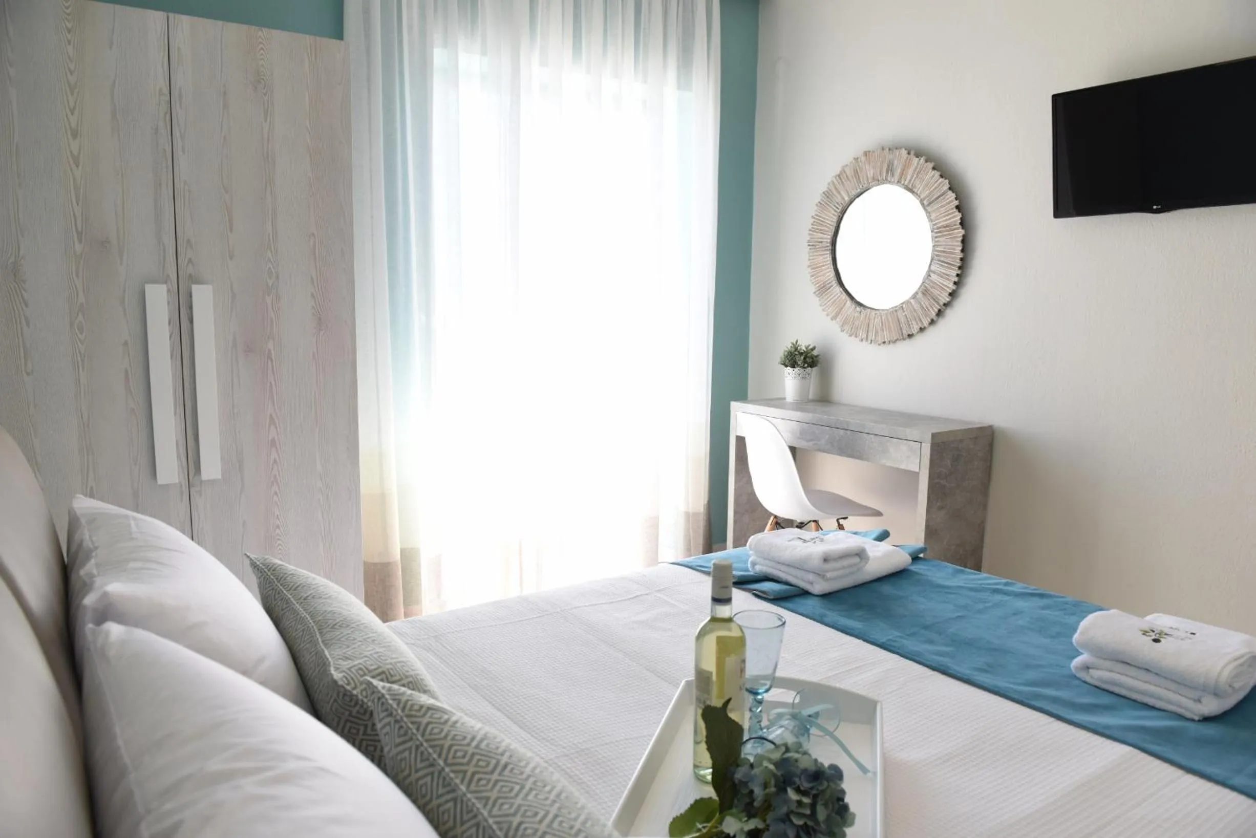 Photo of the whole room, Bed in Dionisos Elia