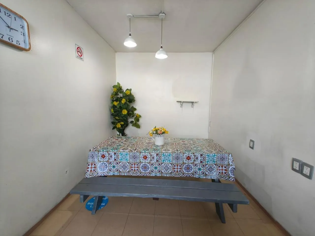 Dining area in Hostal Ciudad de Mexico