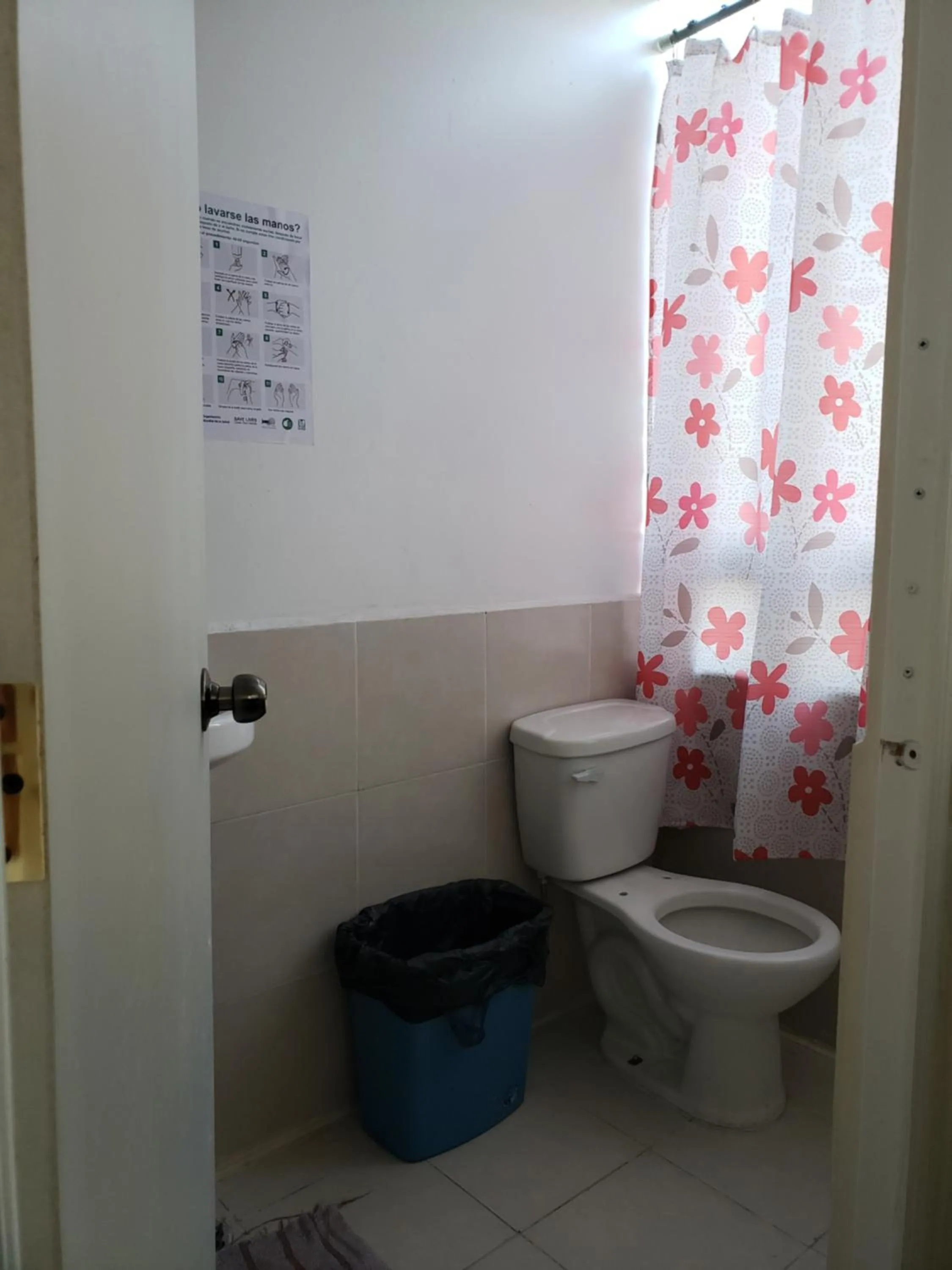 Toilet in Hostal Ciudad de Mexico