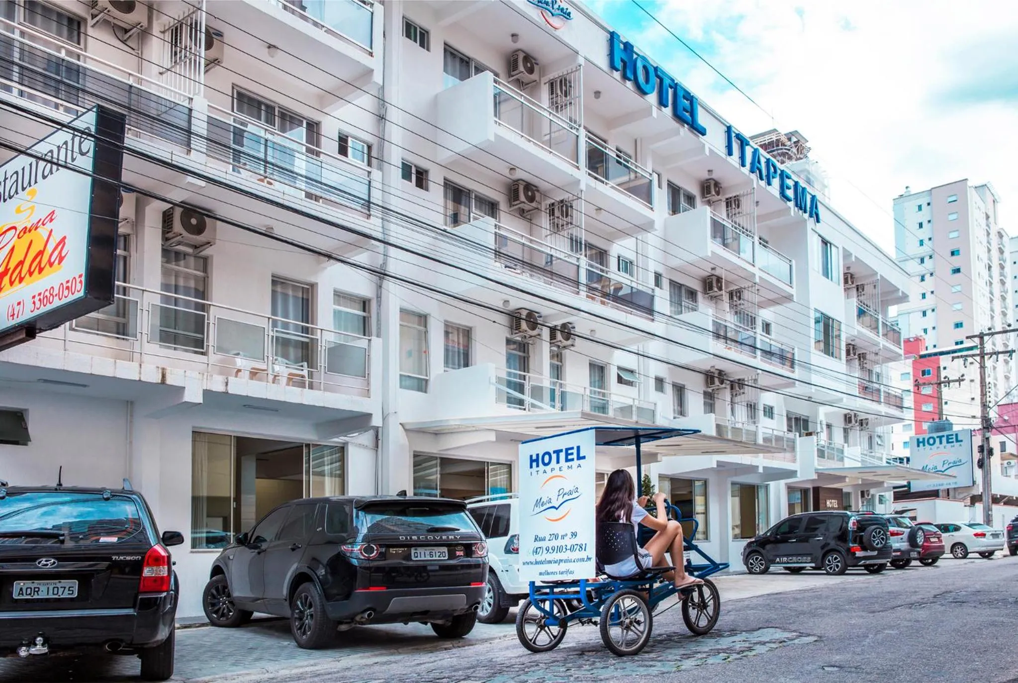 Facade/entrance in Hotel Itapema Meia Praia