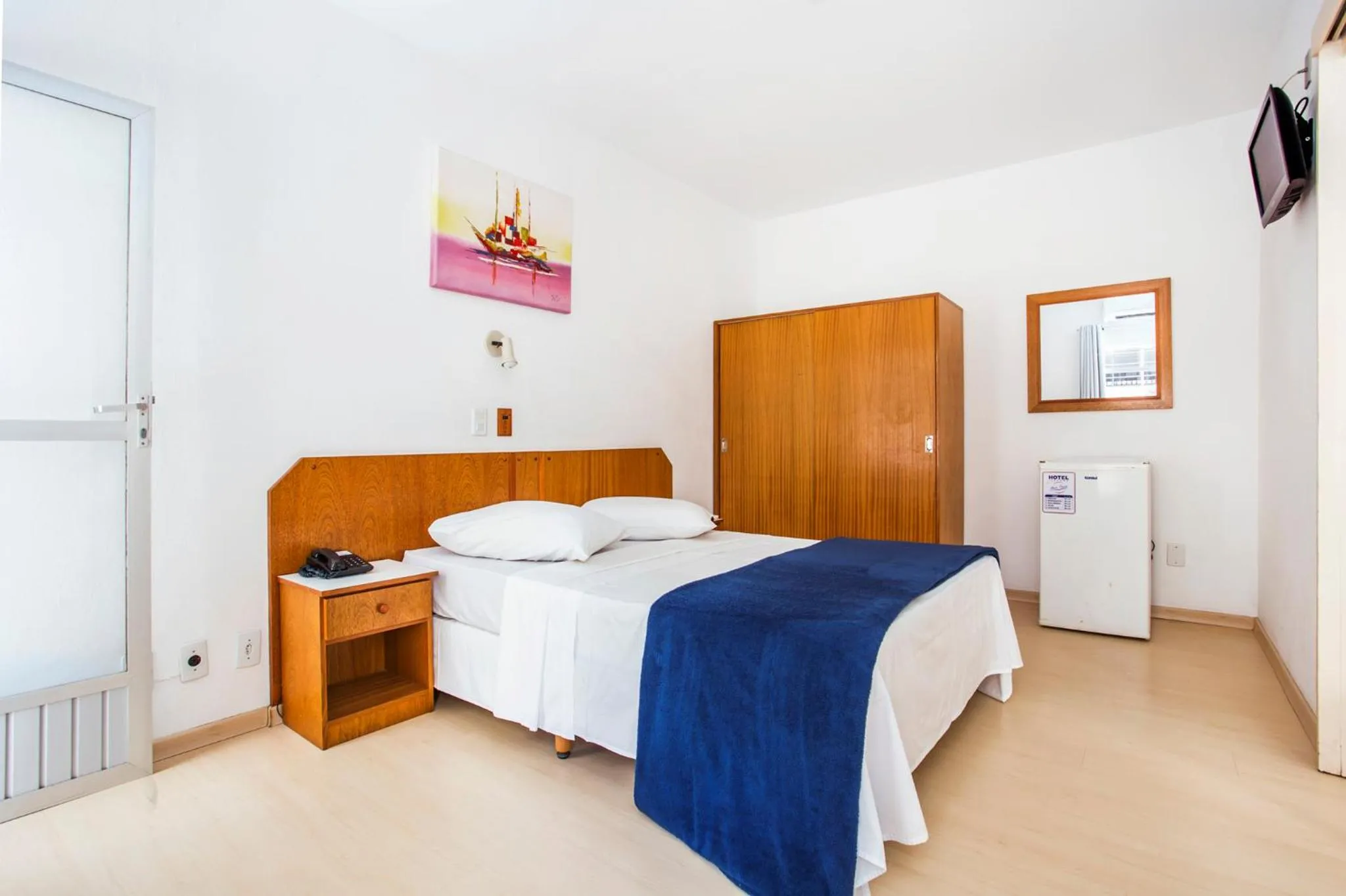 Bedroom, Bed in Hotel Itapema Meia Praia