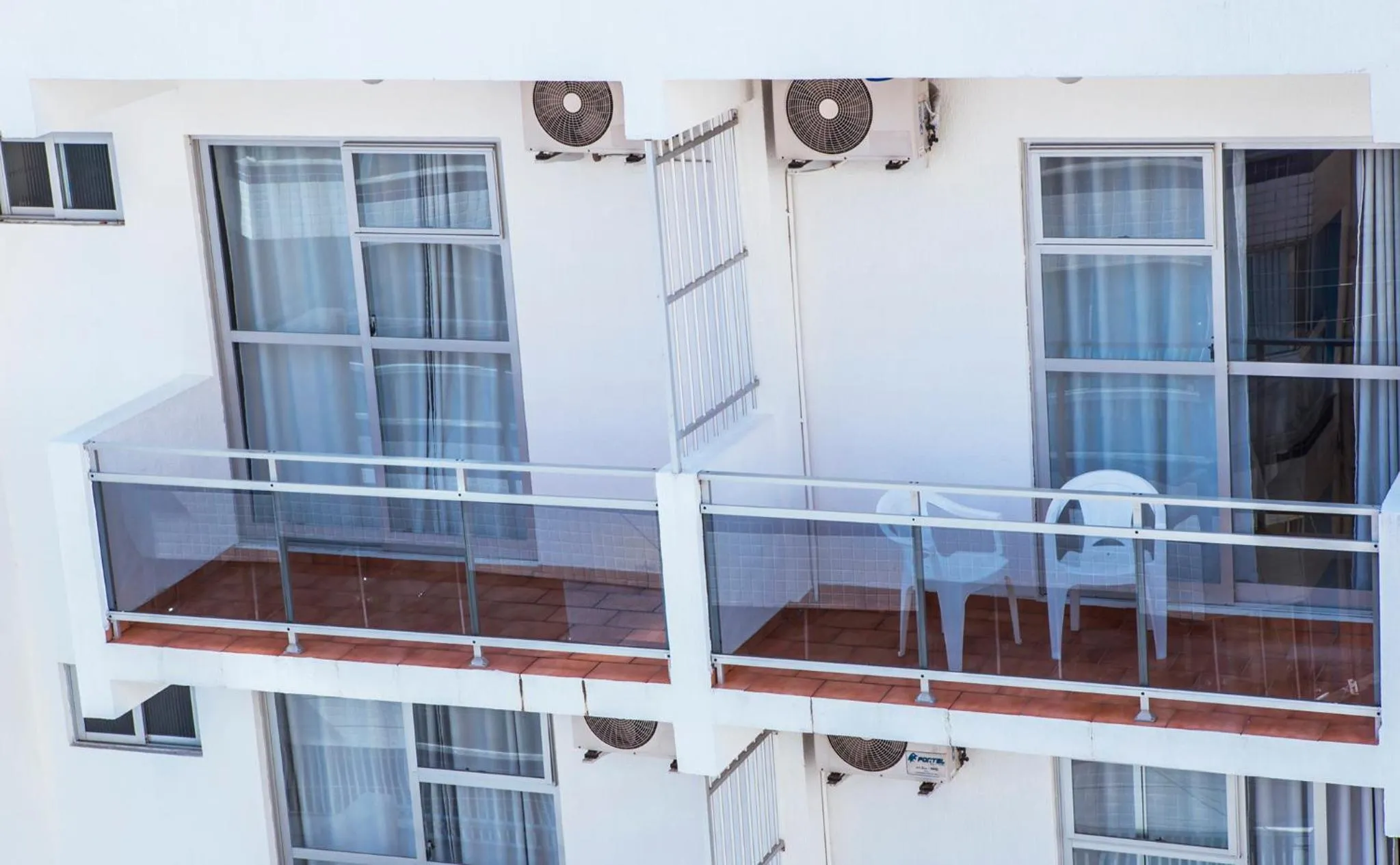 Balcony/Terrace in Hotel Itapema Meia Praia