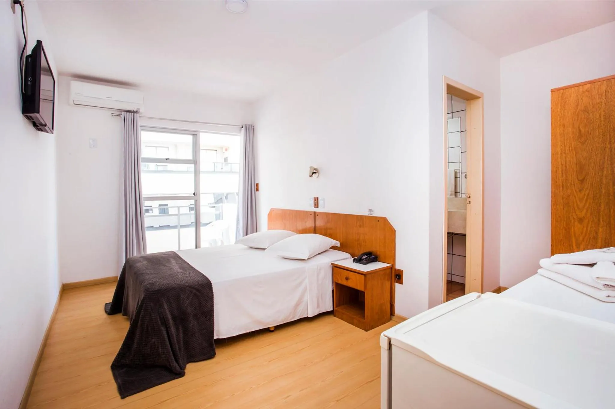 Bedroom, Bed in Hotel Itapema Meia Praia