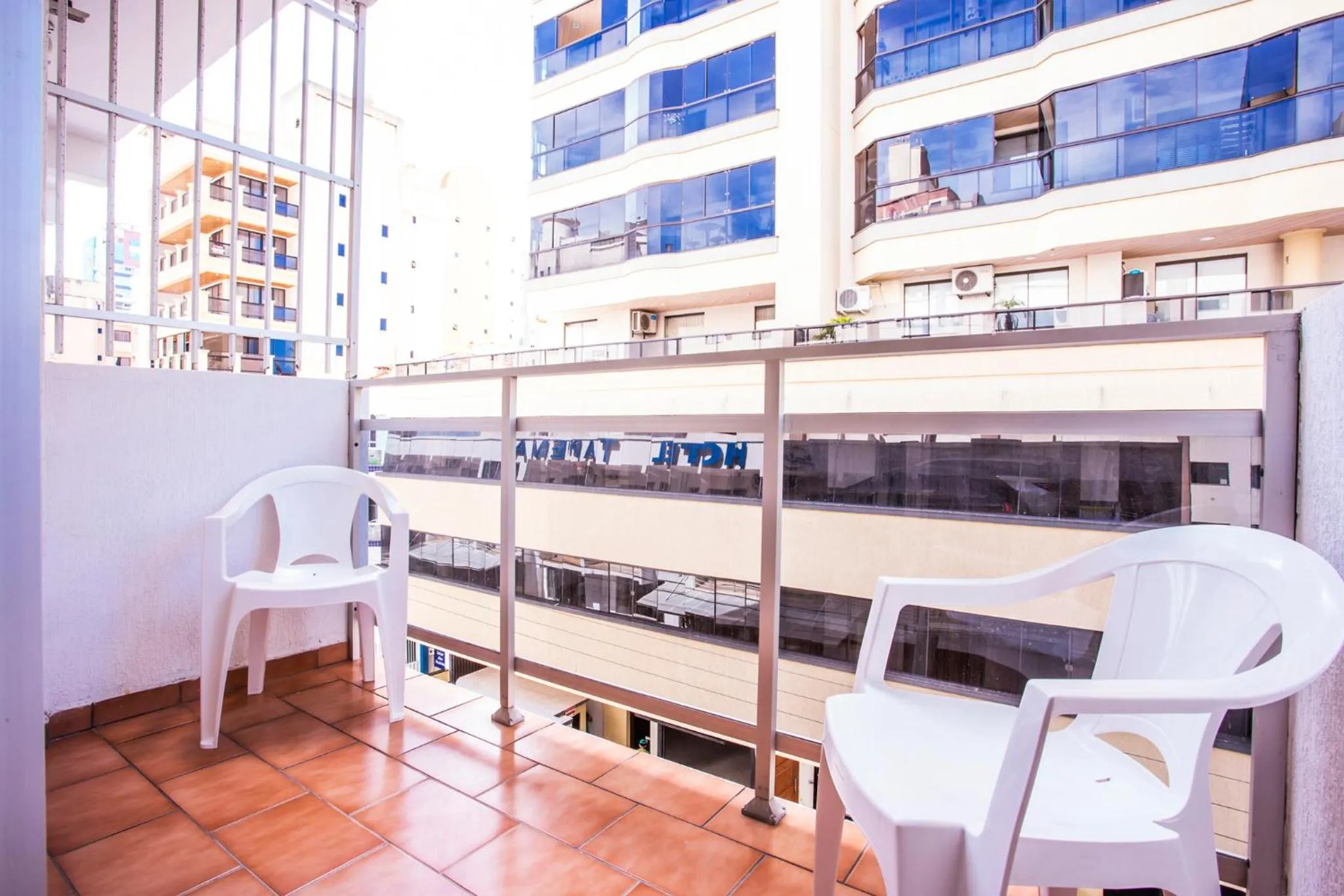 Balcony/Terrace in Hotel Itapema Meia Praia