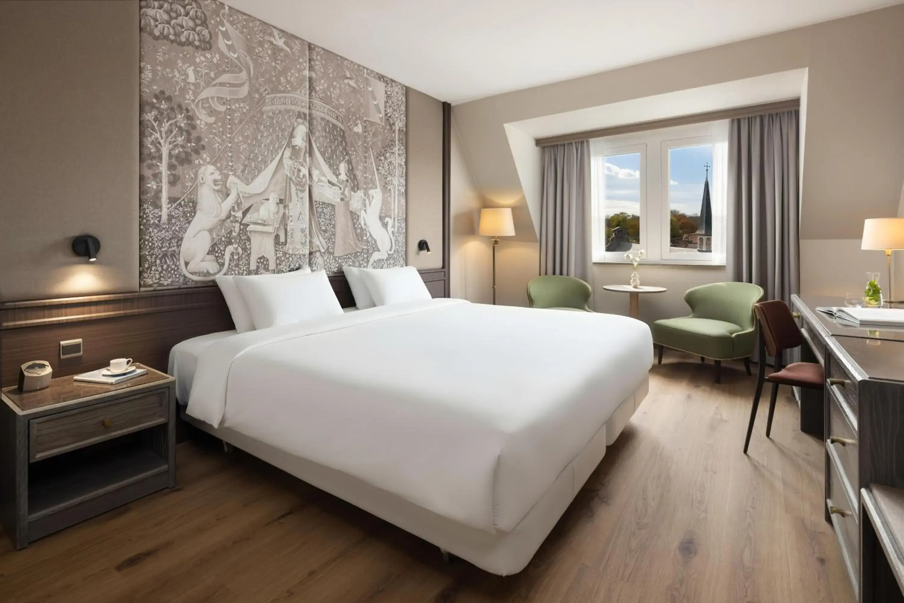 Bedroom, Bed in NH Brugge Bedroom, Bed in NH Brugge