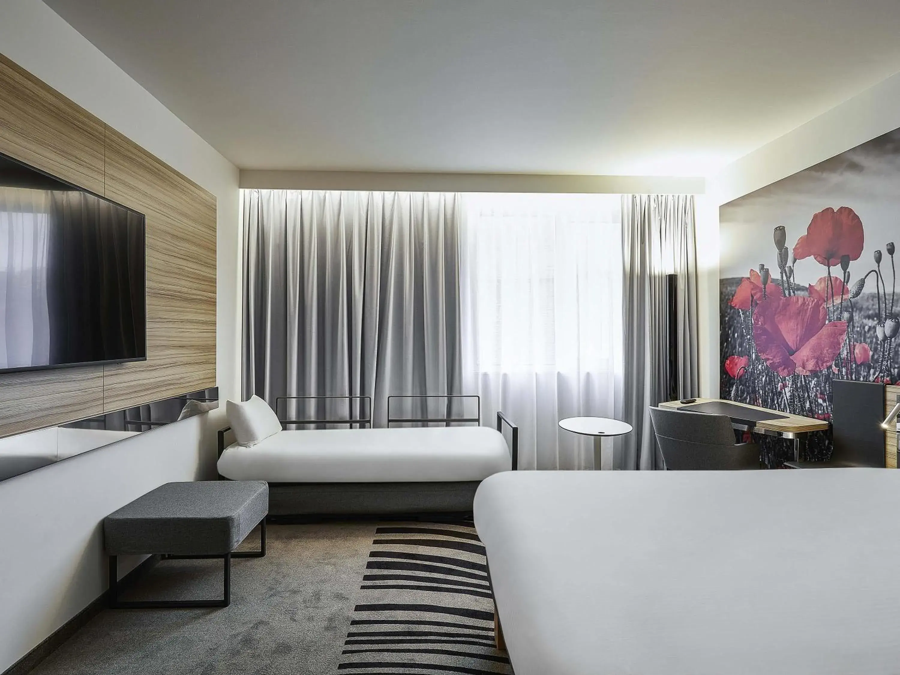 Property building, Bed in Novotel Ieper Centrum Property building, Bed in Novotel Ieper Centrum