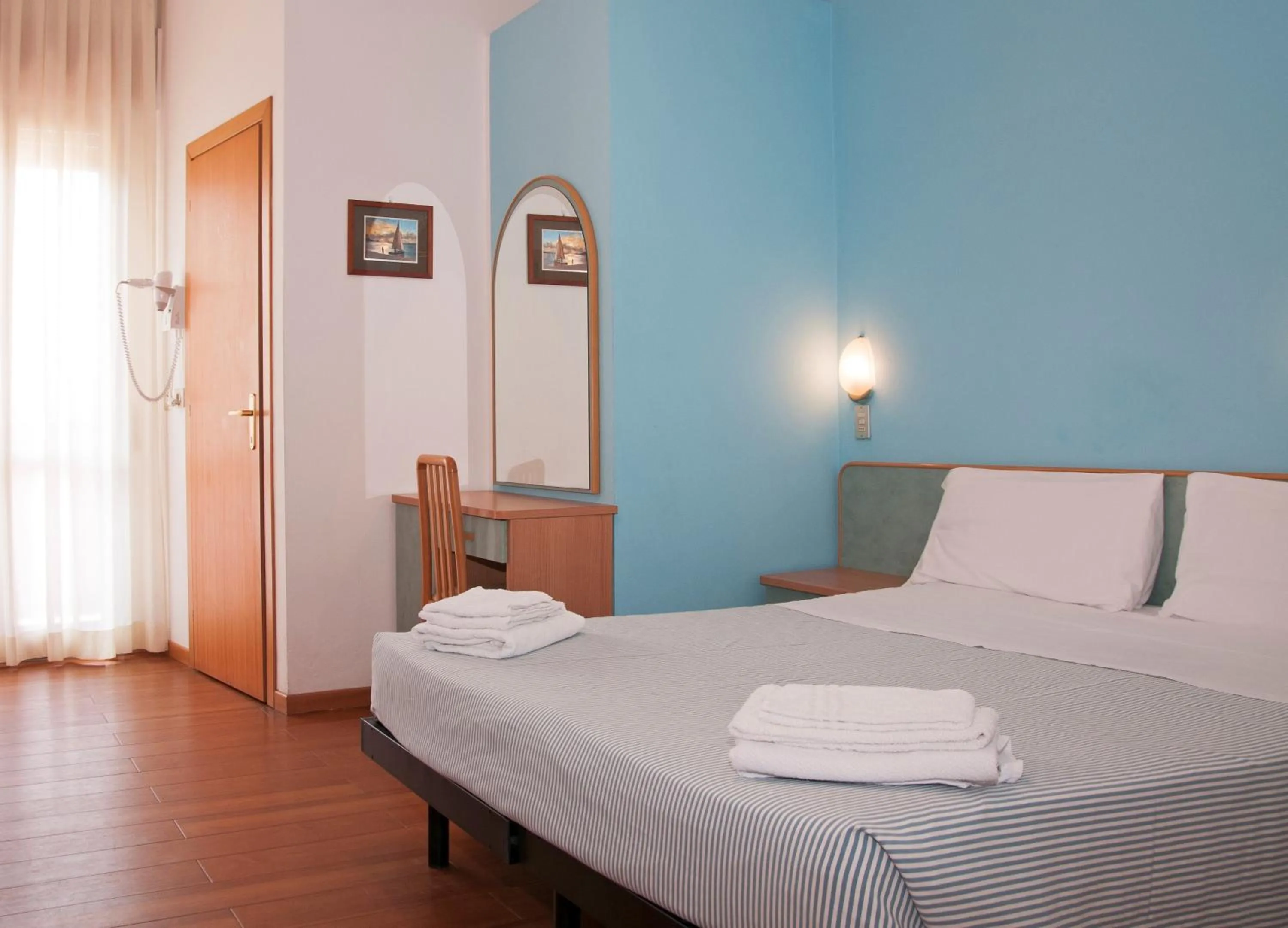 Bed in Hotel Rugantino