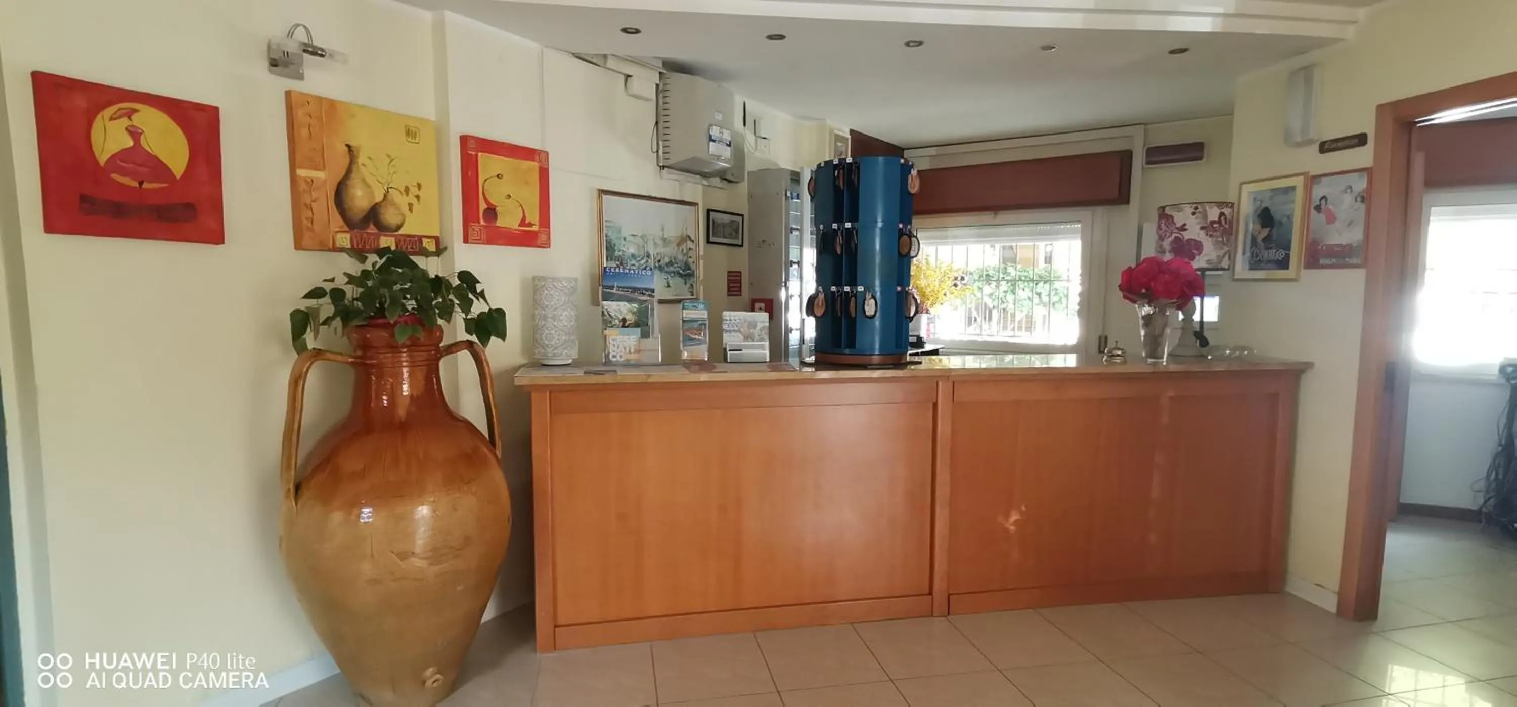 Lobby or reception in Hotel Rugantino