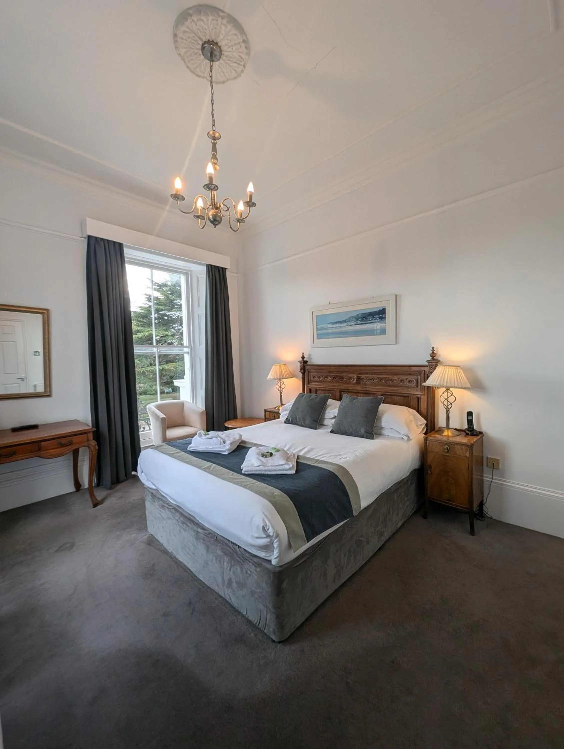 Bed in Anglesey Hotel