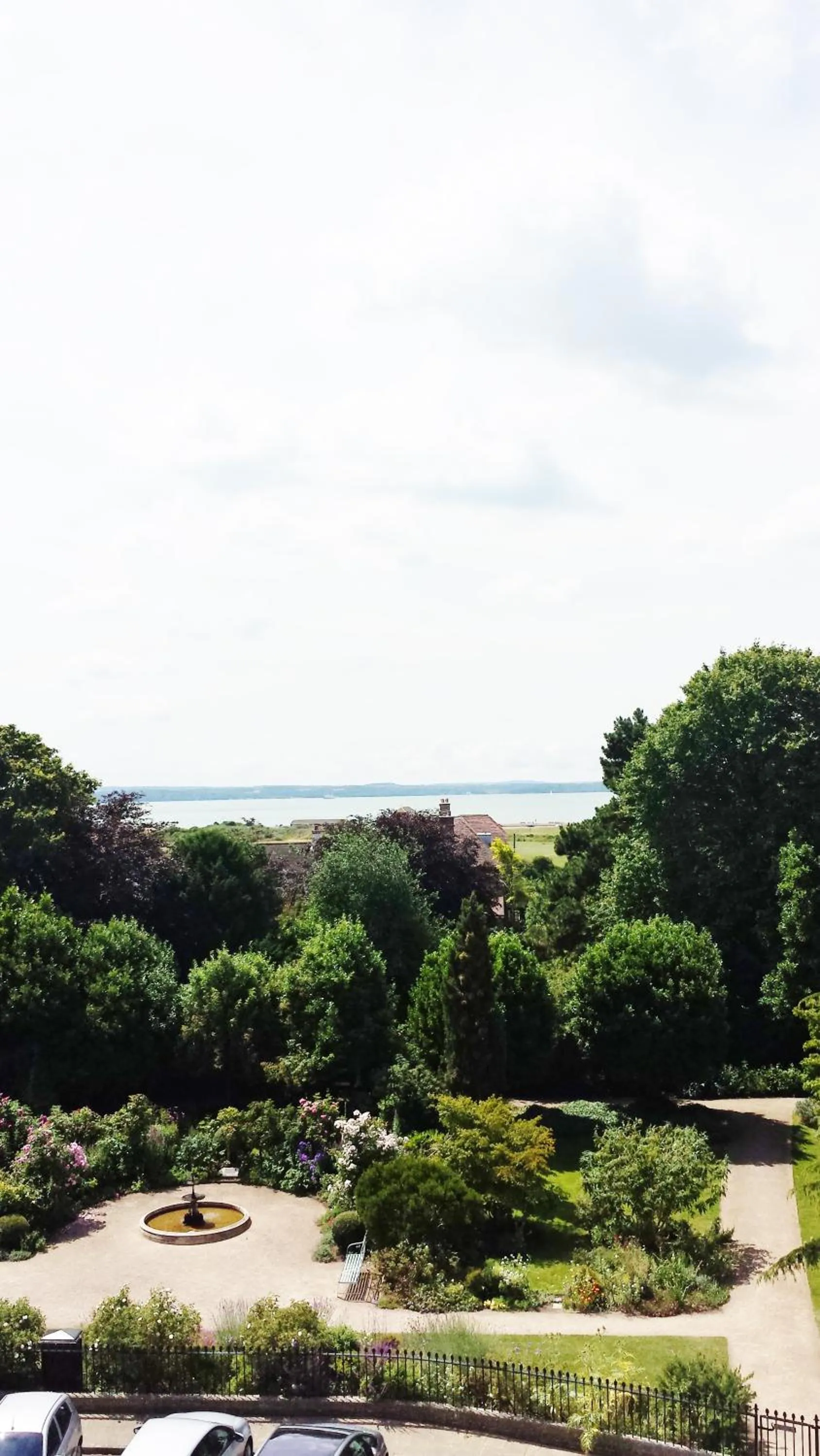 Garden view in Anglesey Hotel