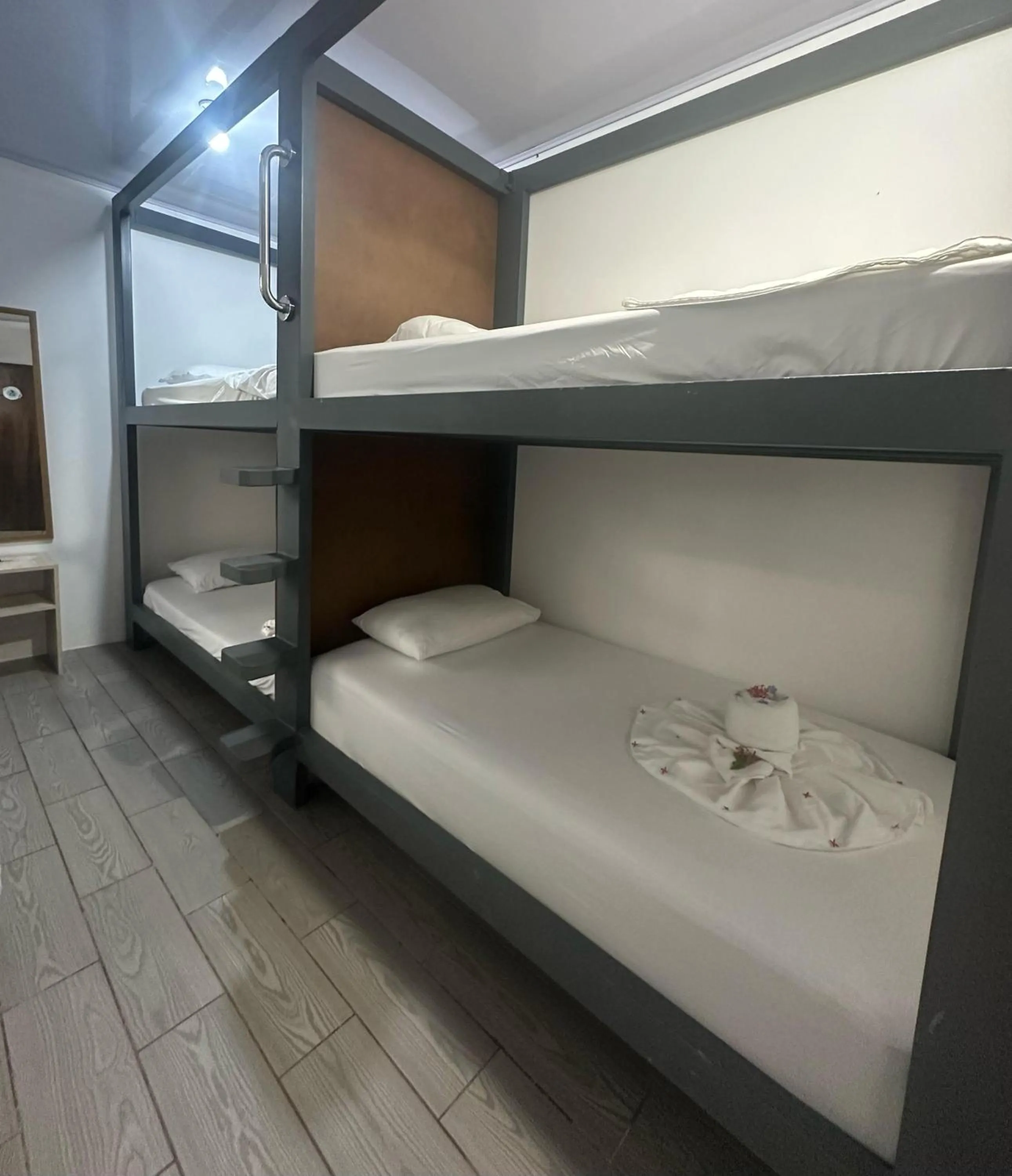 Bed in Wide Mouth Frog Quepos